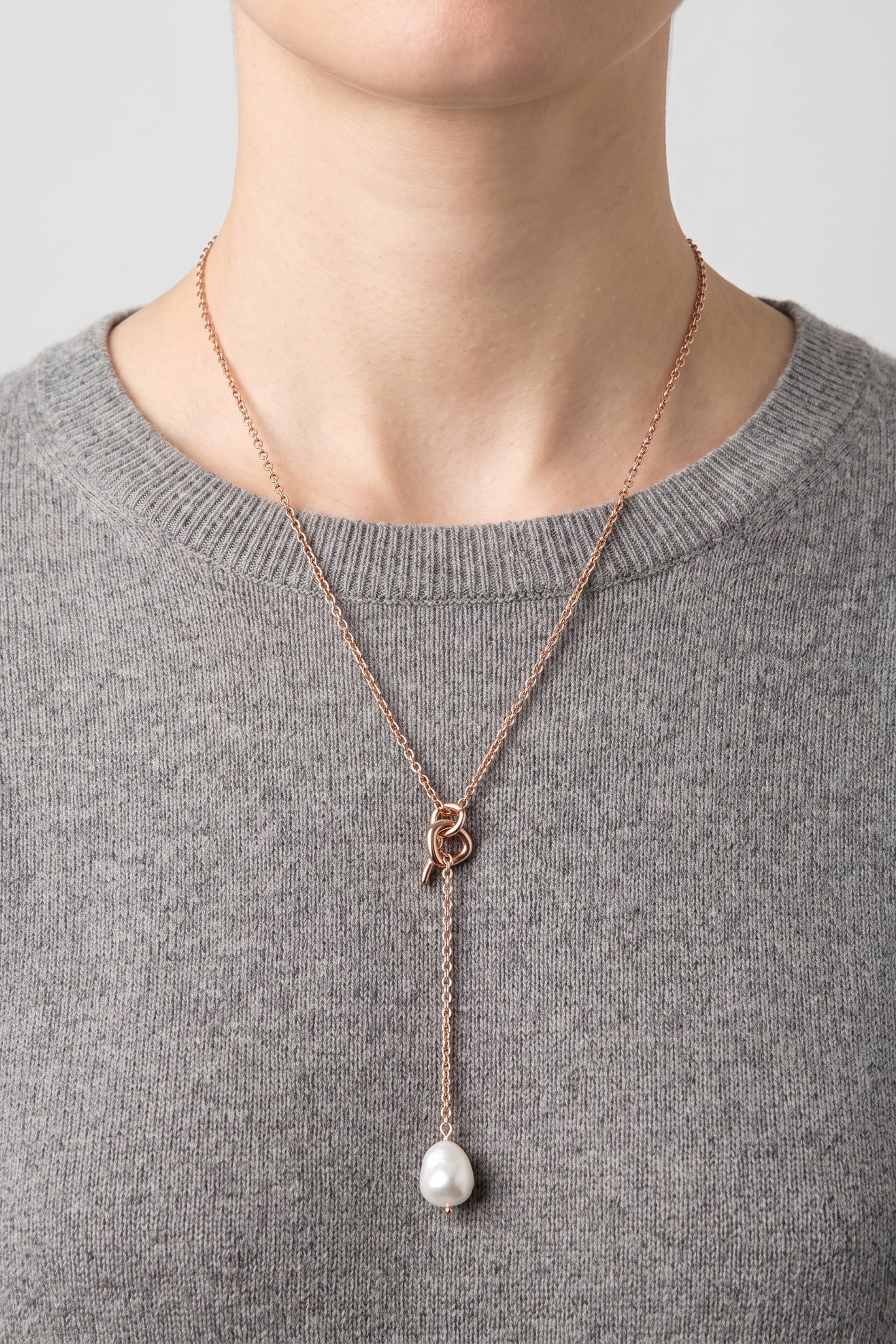 ALOHA PERLENKETTE ROSEGOLD 1