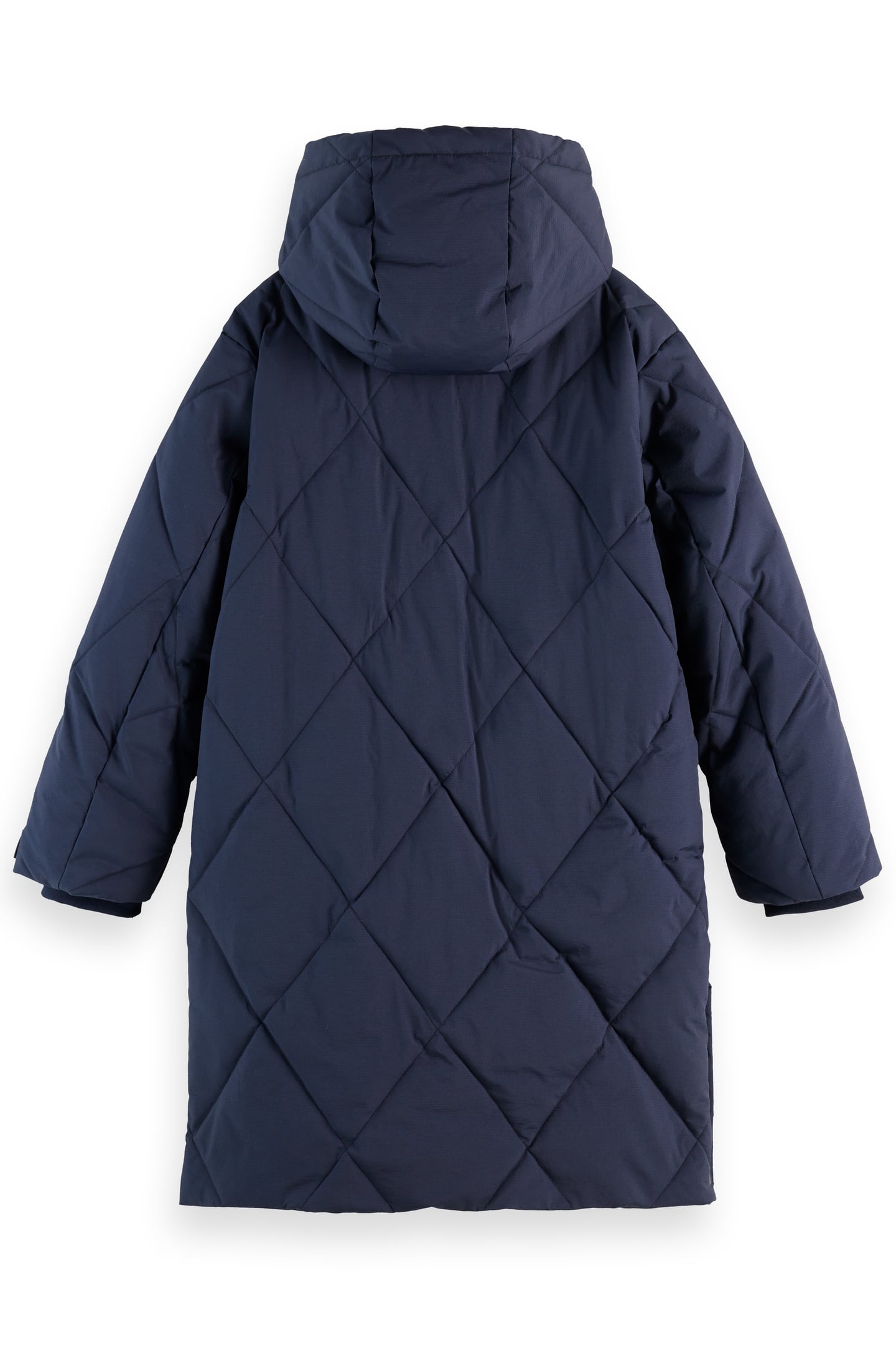 GIRLS LONGER-LENGTH PUFFER JACKET SKY CAPTAIN 3