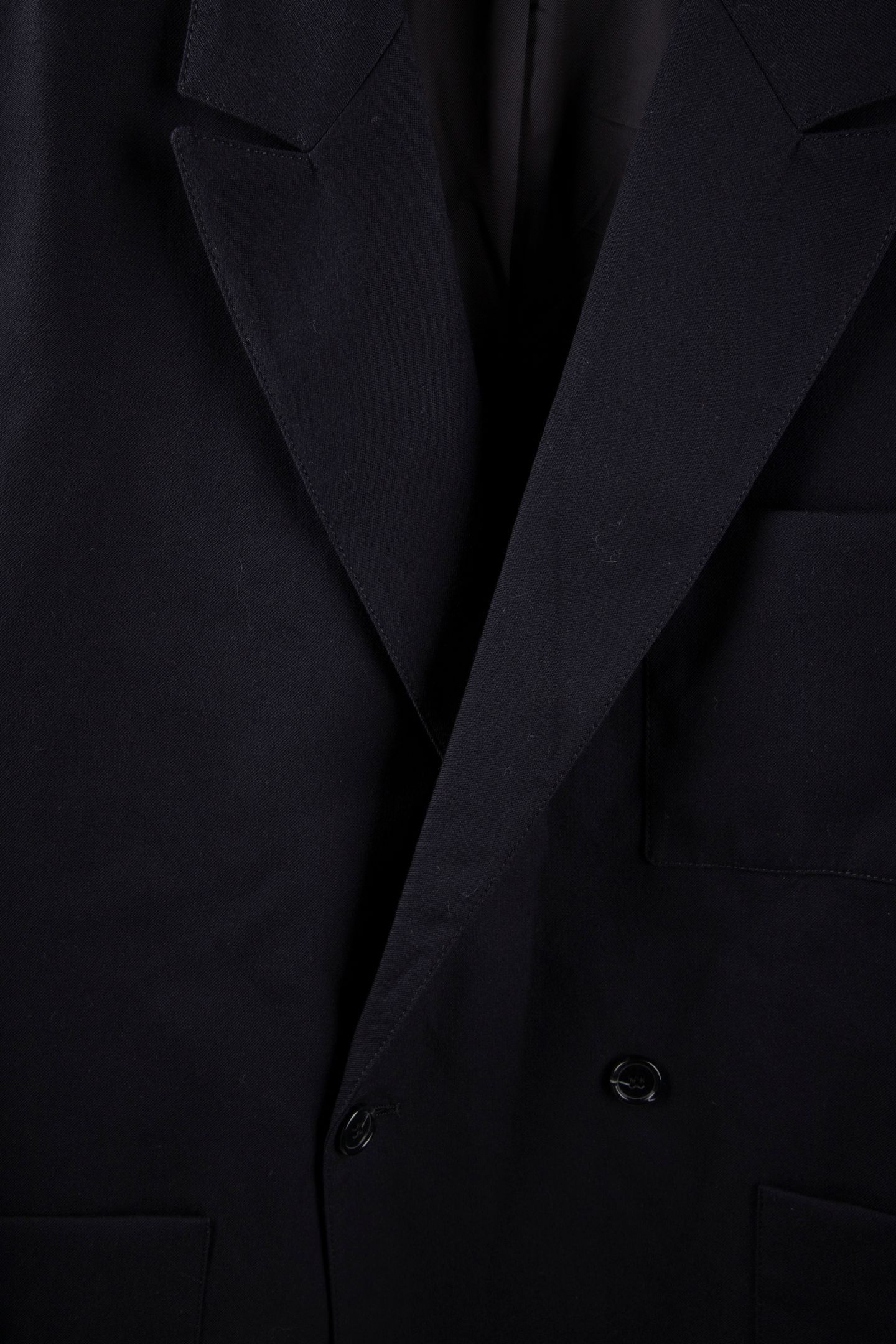 SHORT DOUBLE-FACE WOOL JACKET BLUE 4