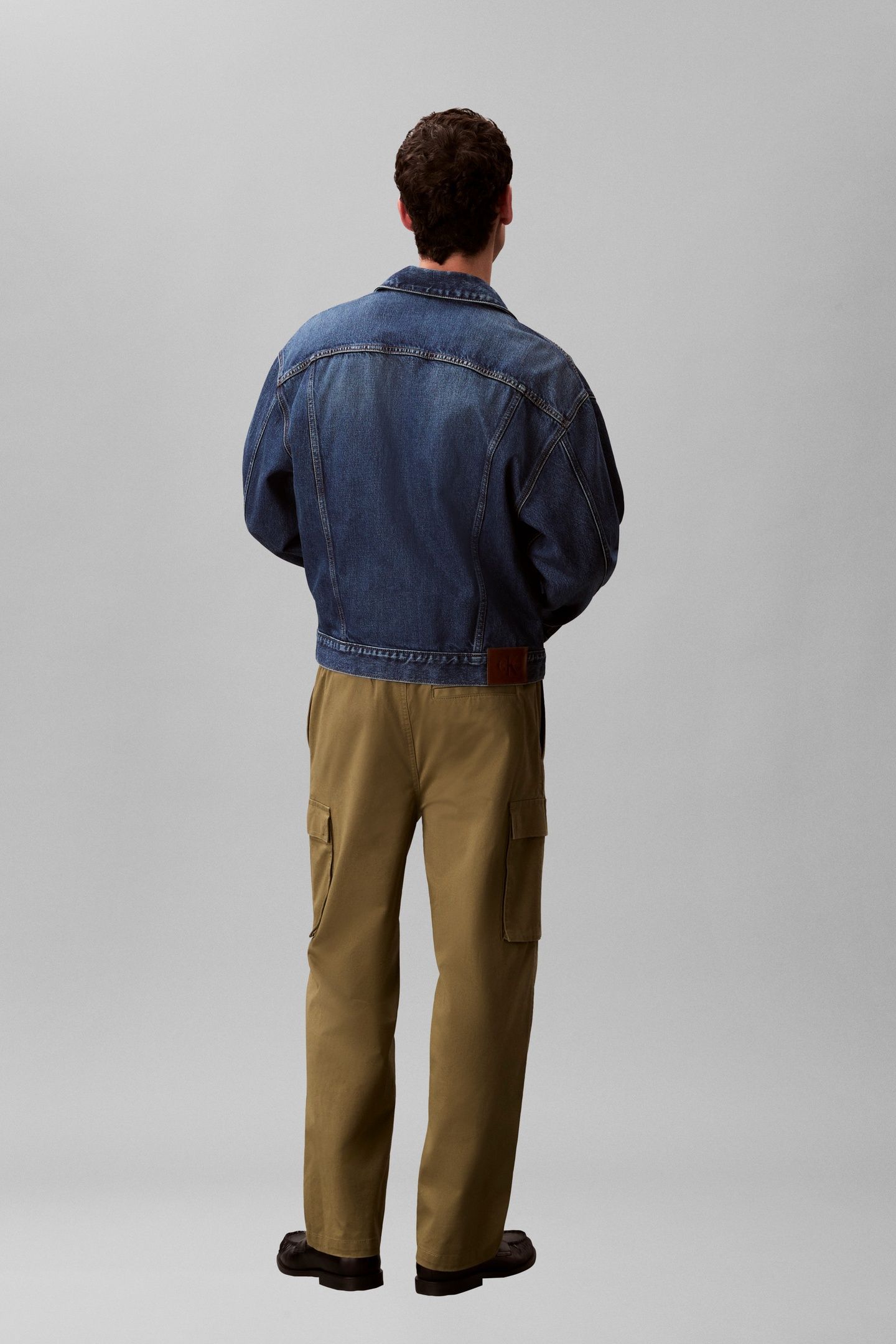RELAXED STRAIGHT COMFORT JEAN DEEP LICHEN GREEN 2