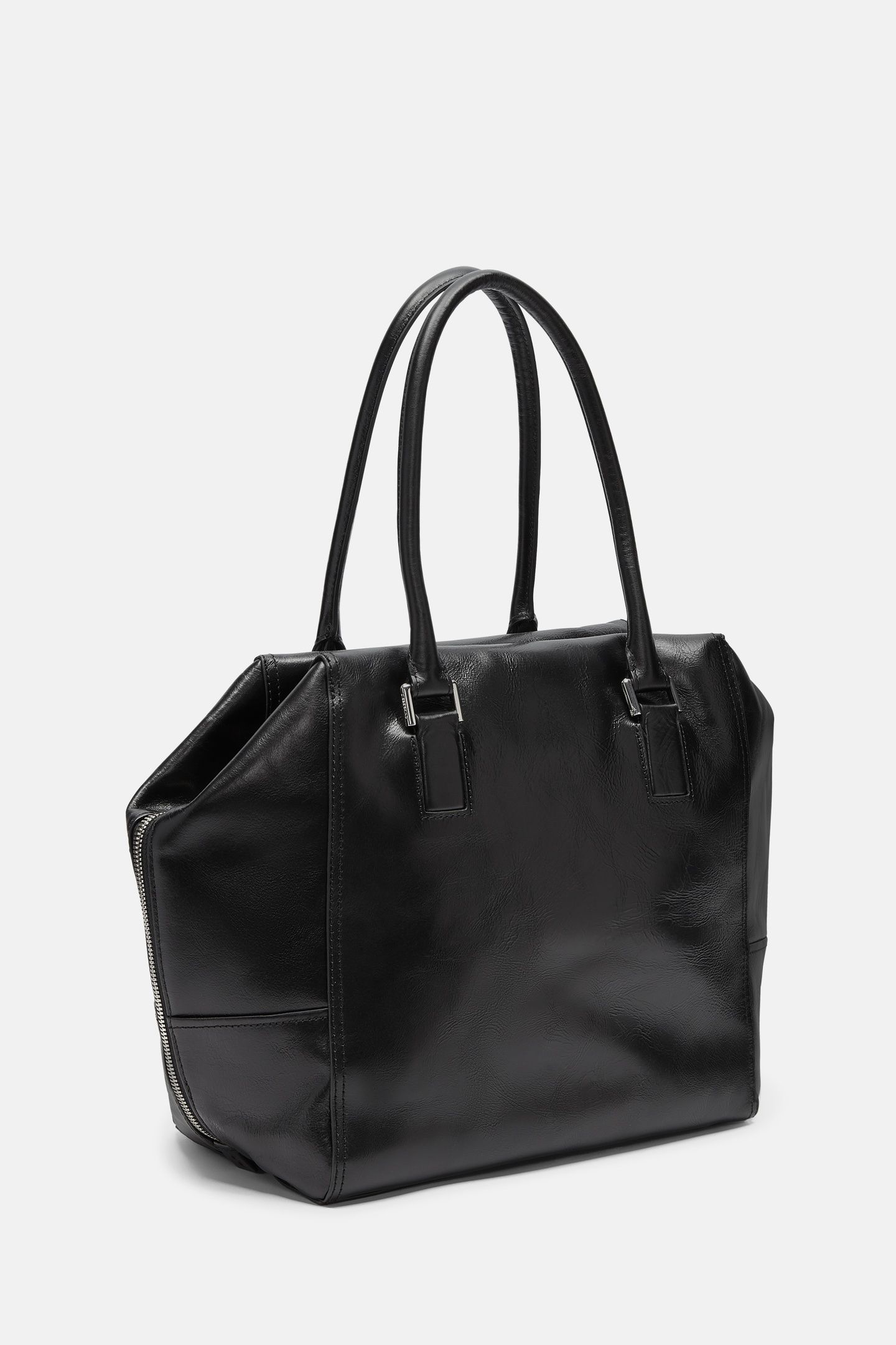SATCHEL MEDIUM BLACK 2