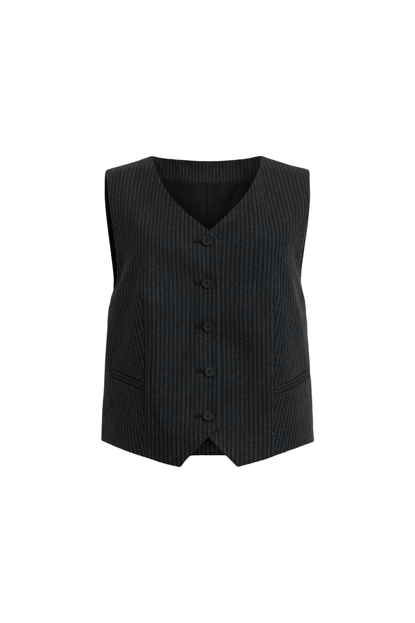 ALEIDA PIN WAISTCOAT BLACK 5