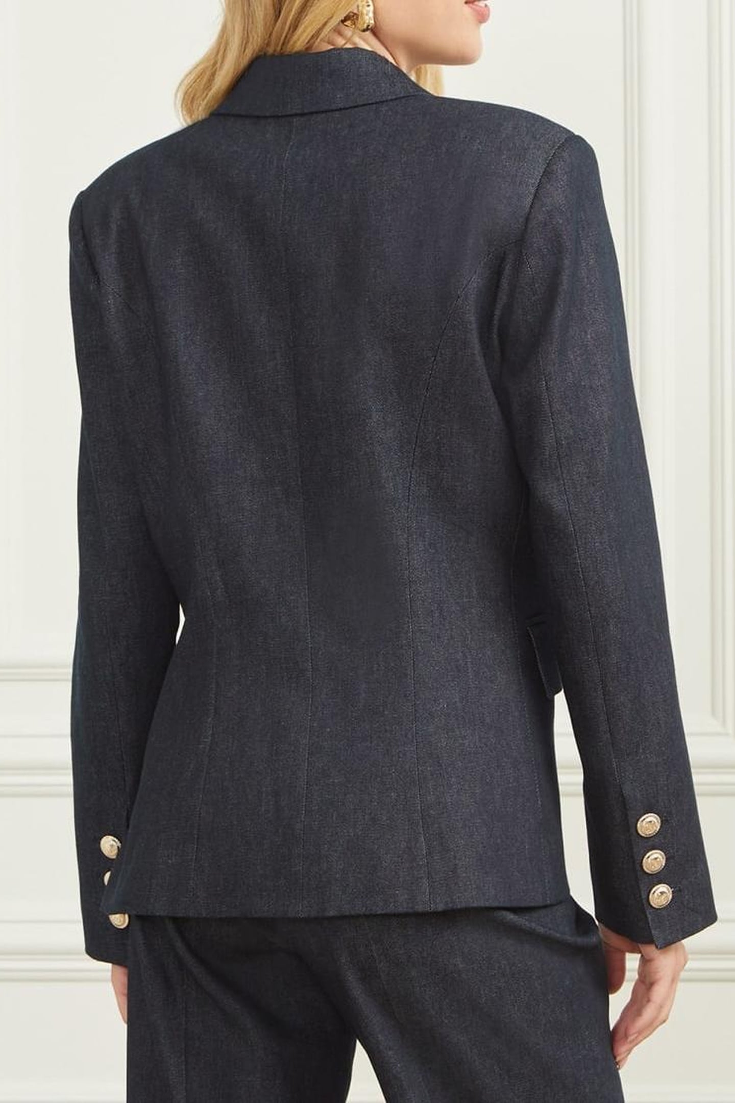 GLAM DE NUIT BLAZER DARK WASH 4