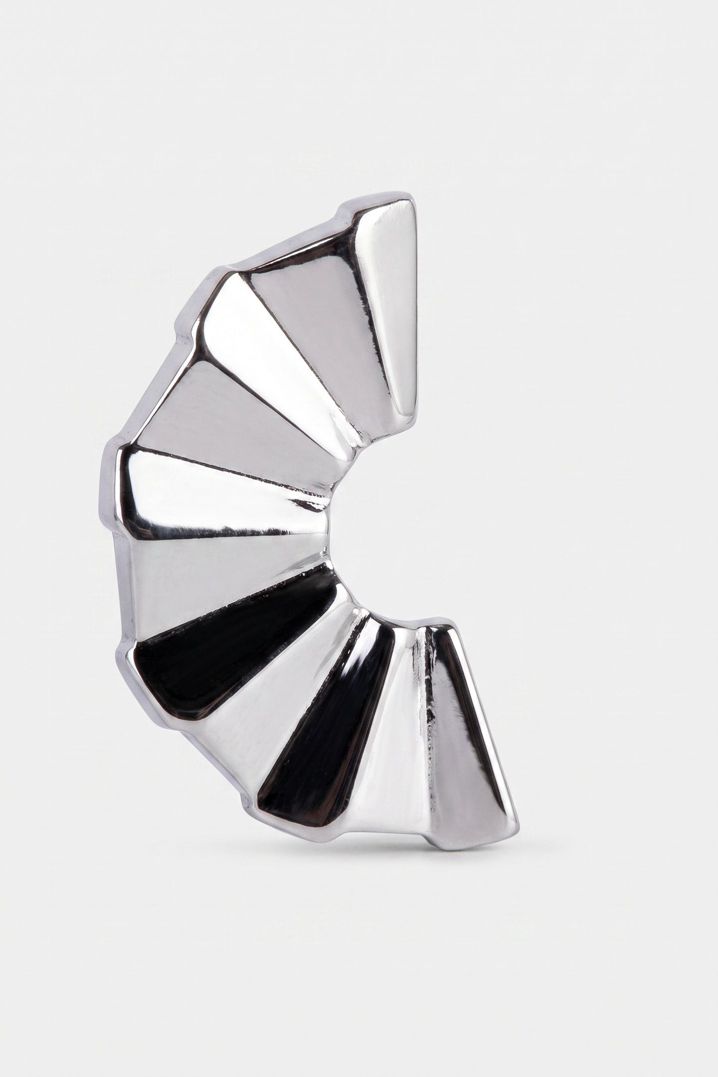FAN OHRRINGE SILVER 4