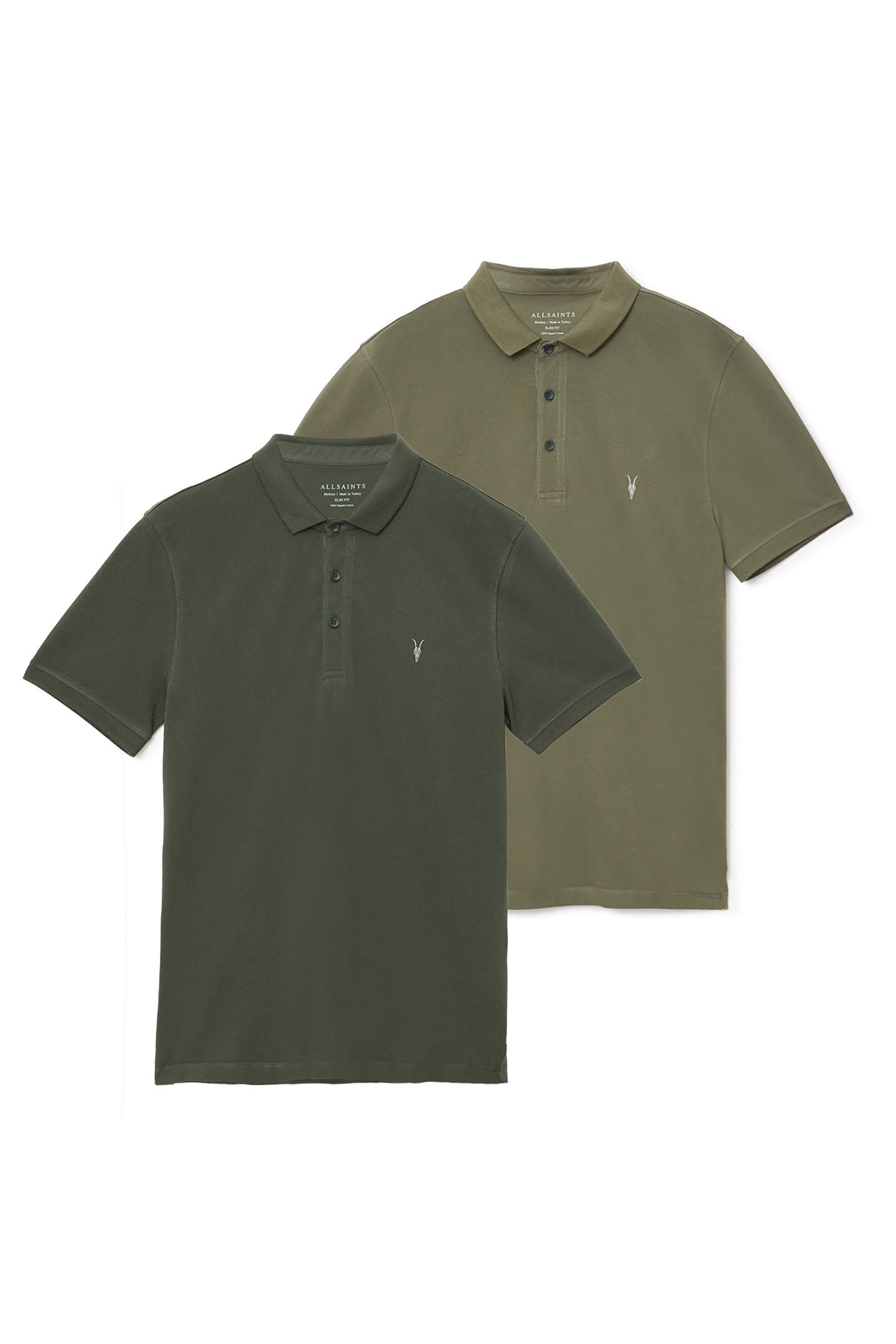 REFORM SS POLO 2 PAC GREEN/DUFFEL GREEN 7