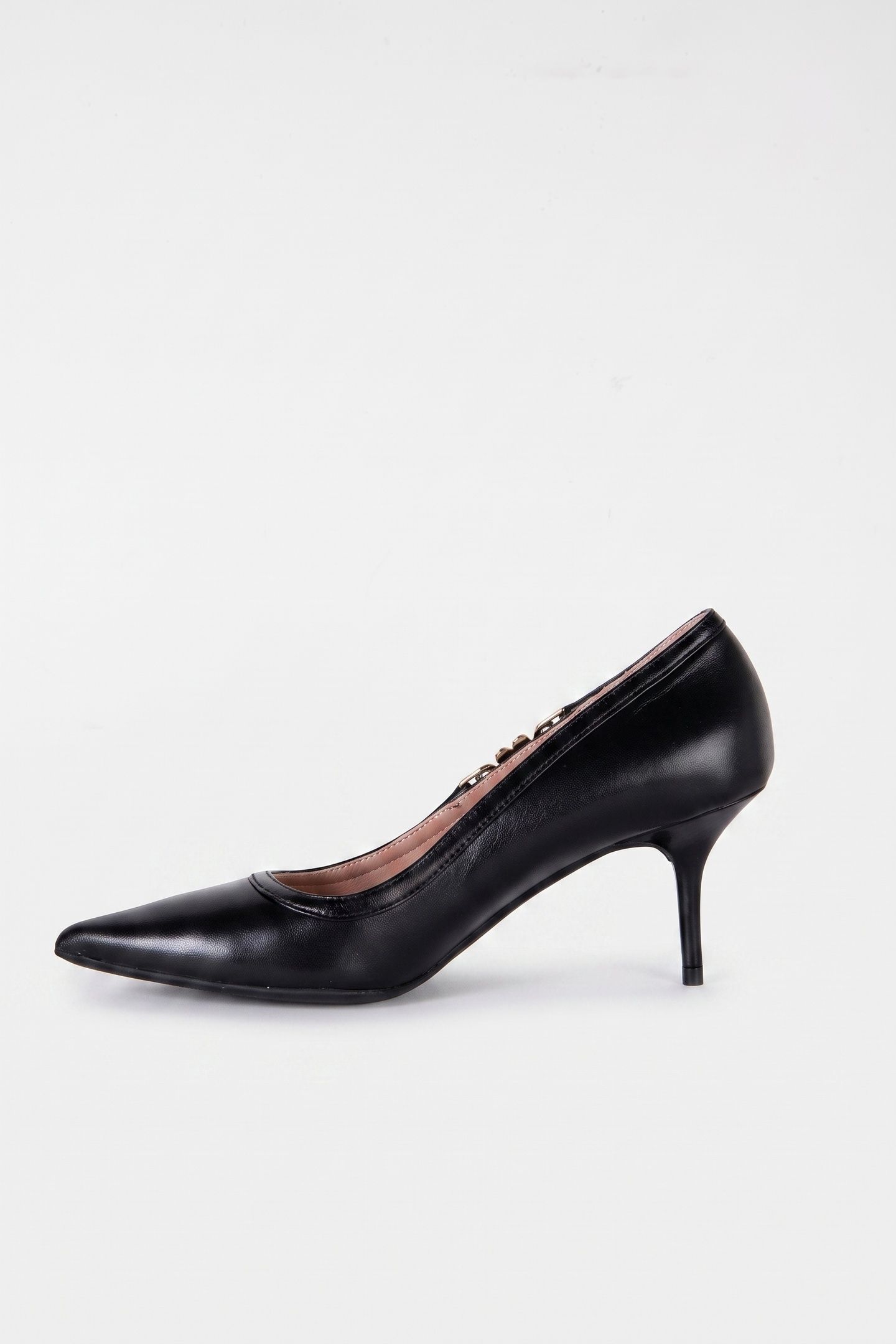 GOATSKIN PUMP BLACK 2