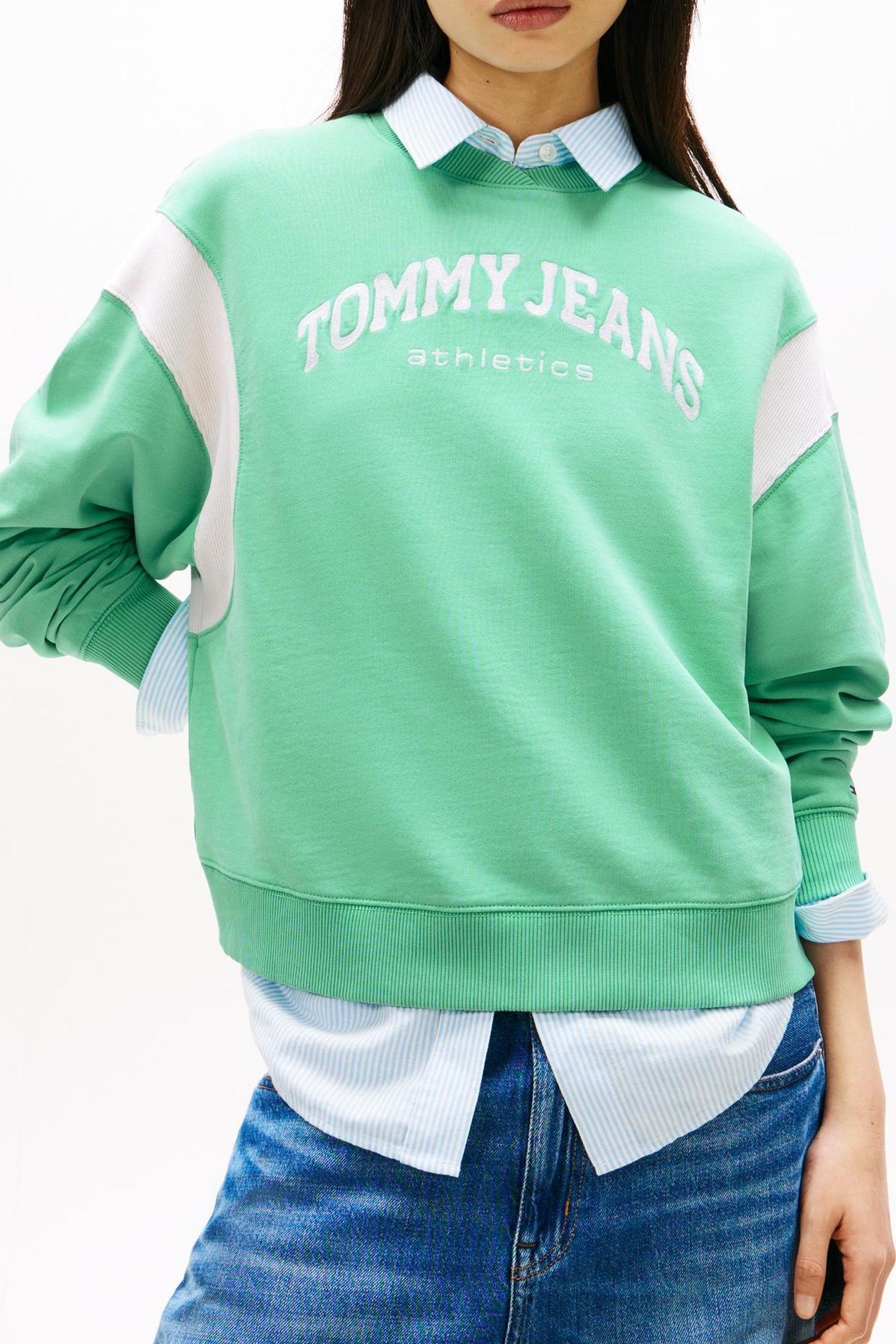 BOXY VARSITY CREW TROPICAL TIDE 1