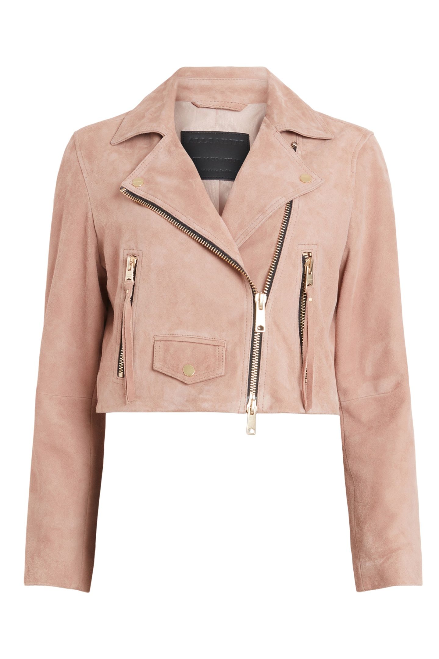 ELORA SUEDE BIKER MISTY PINK 6
