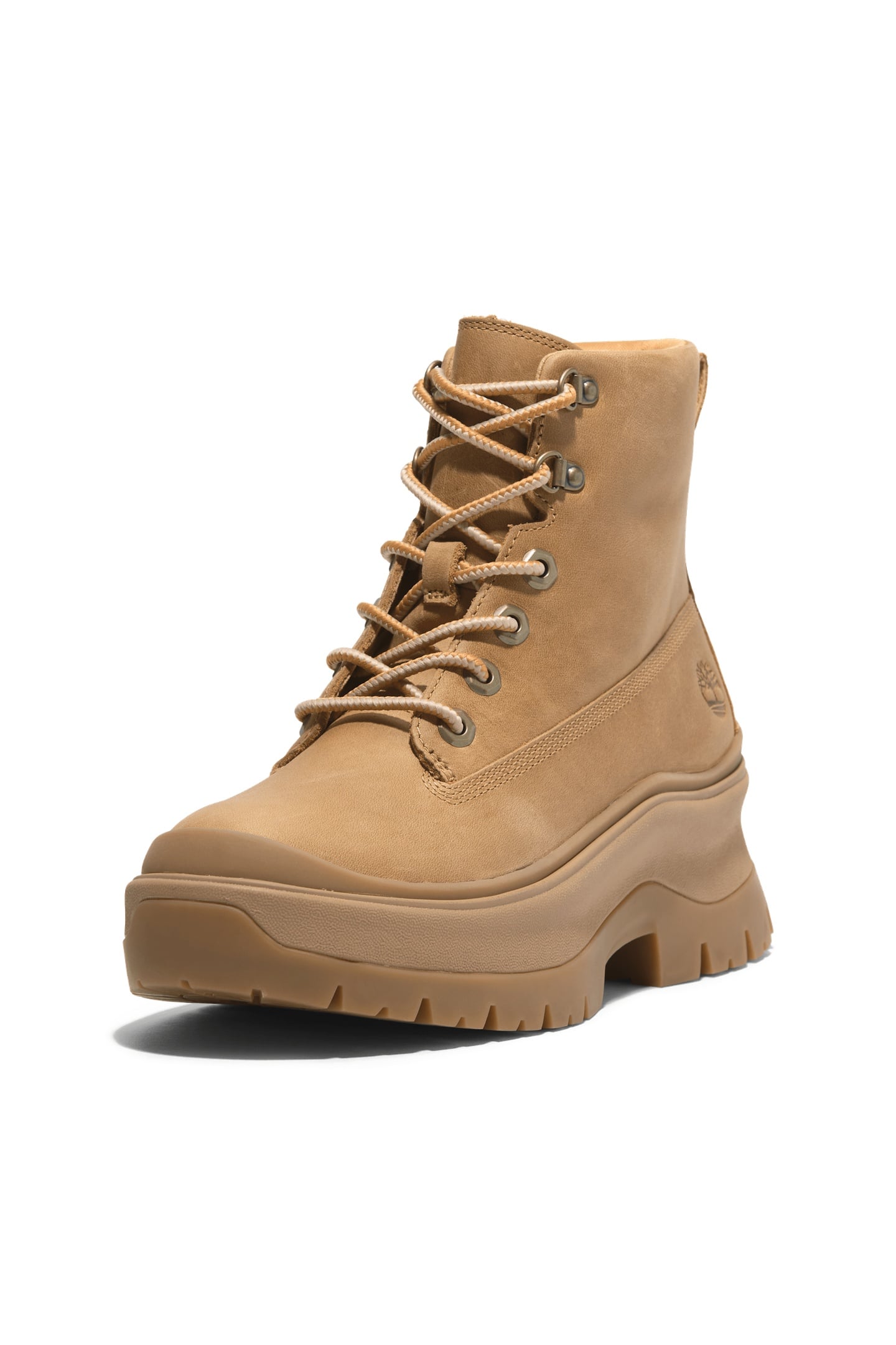 ROXIE LANE MID LACE UP BOOT WHEAT FULL GRAIN 5