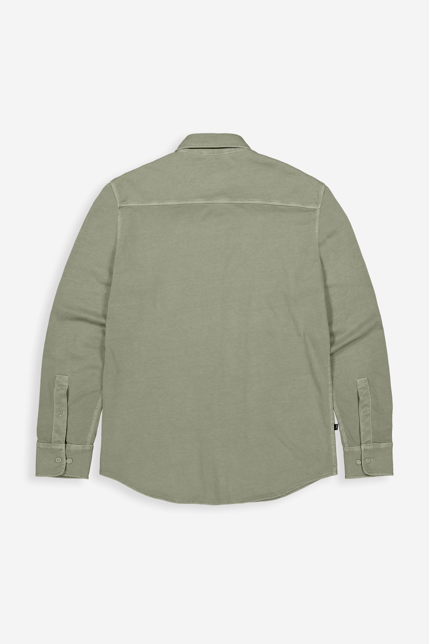 AIDAN PEACHED JERSEY SHIRT DK. GRANITE GREEN 4