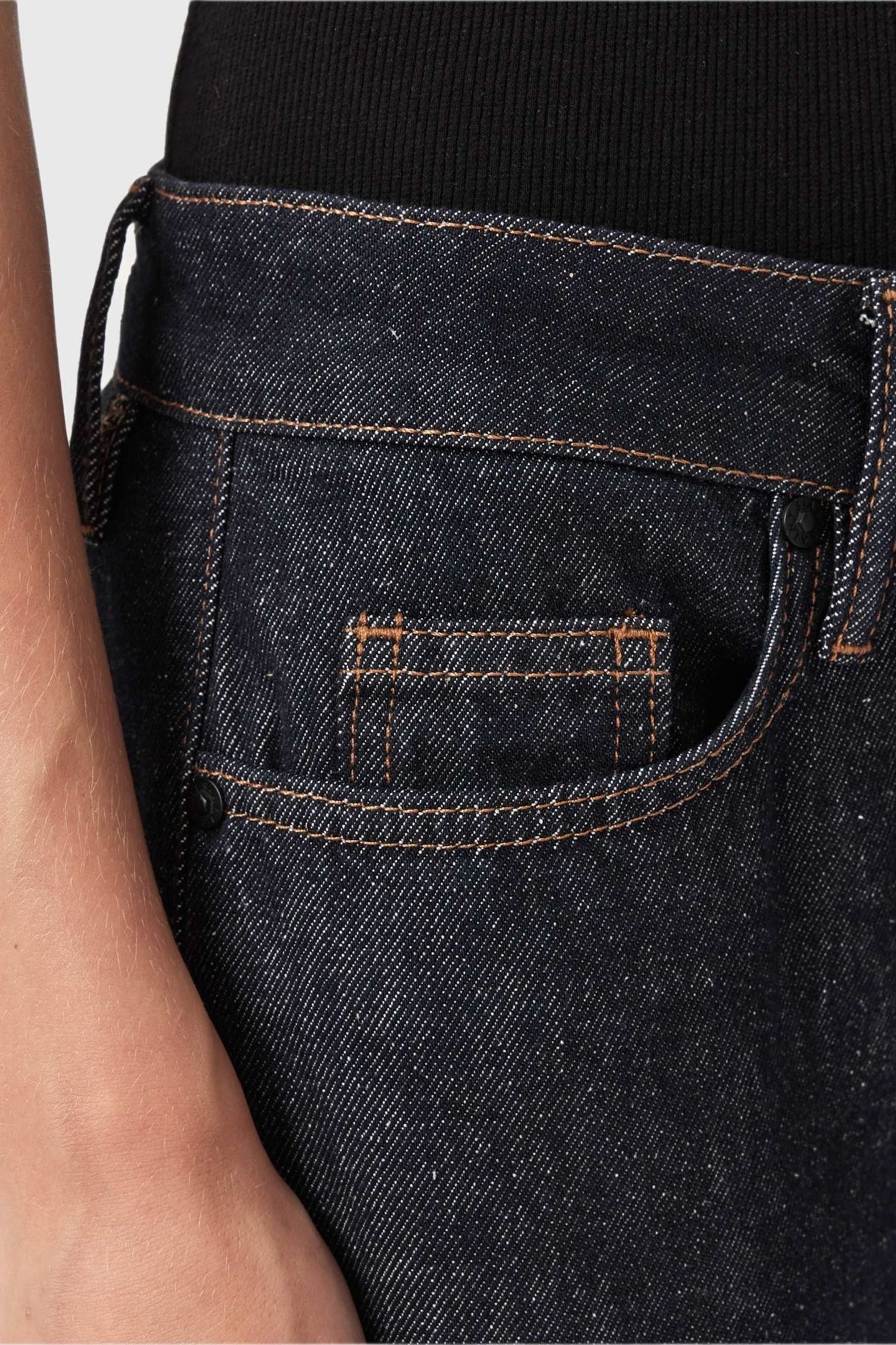 EMBER BOOTCUT JEAN RAW INDIGO BLUE 6