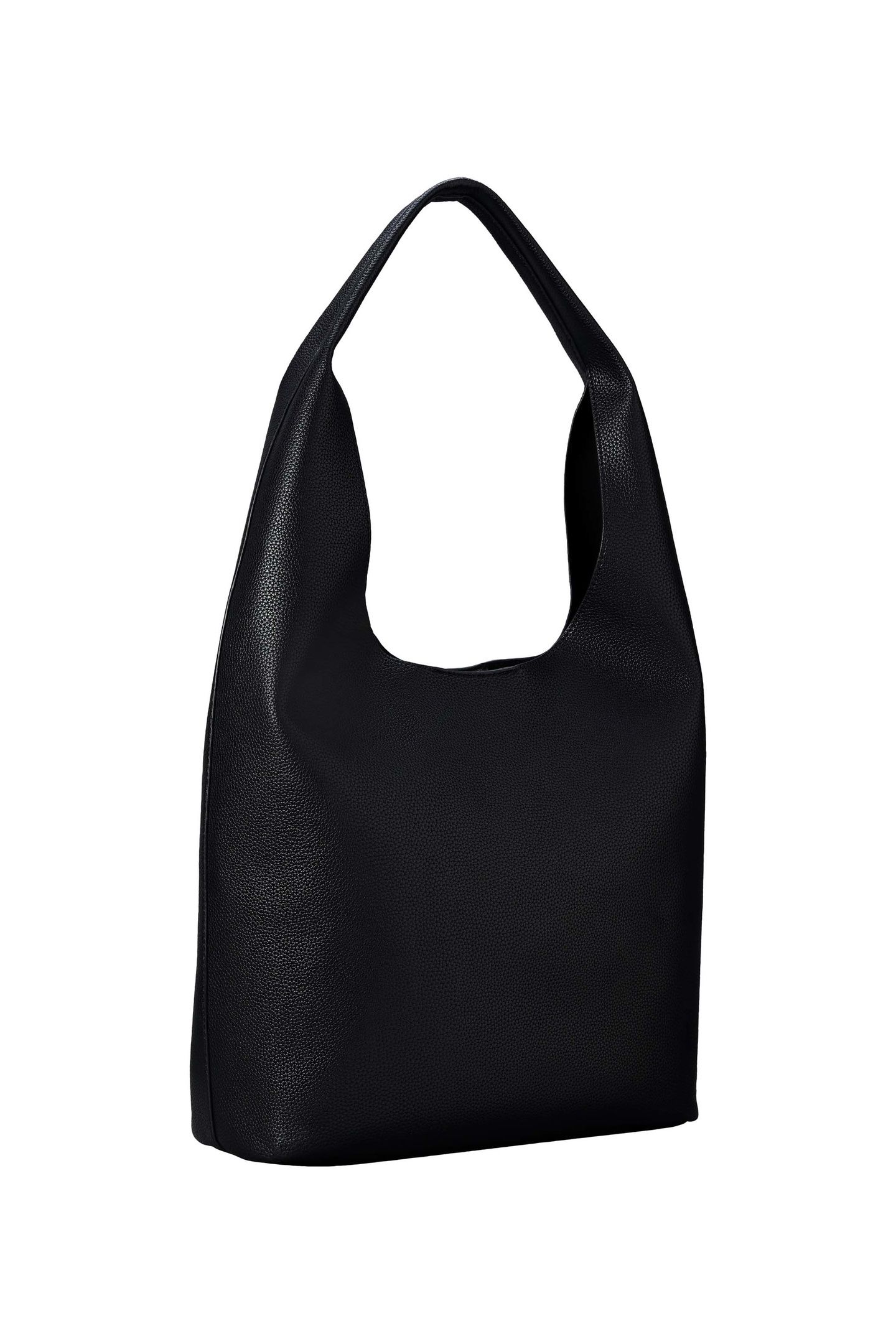 SLOUCHY PEBBLE MEDIUM BAG BLACK 3