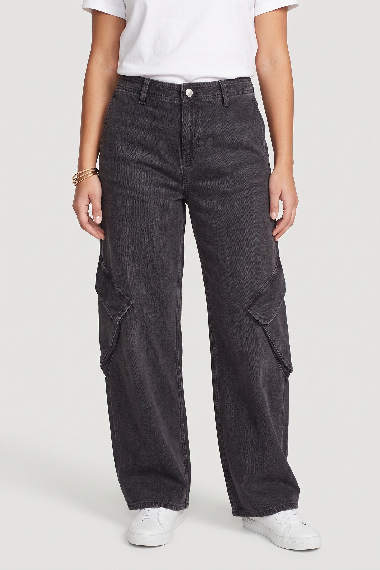 EINI DENIM CARGO GREY 1