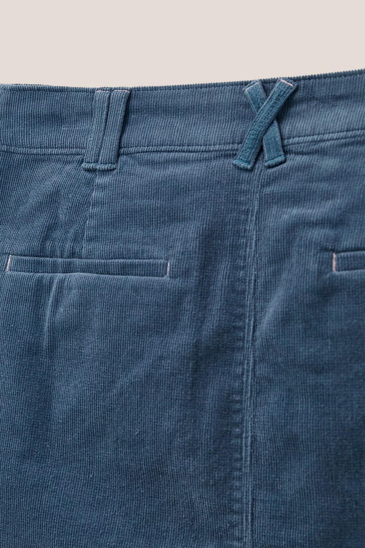 MELODY  CORD SKIRT  BLUE 7