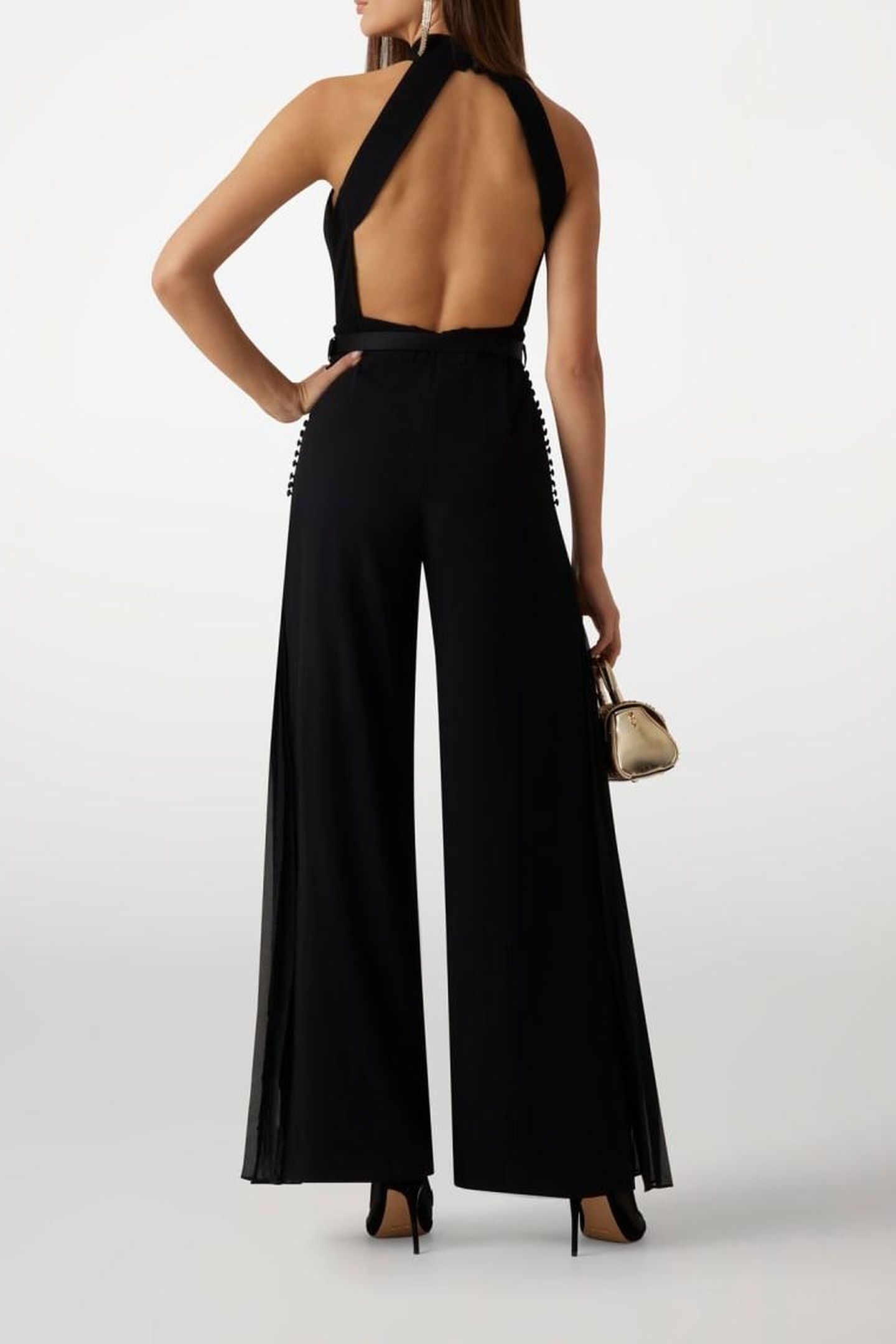 SAFFIE JUMPSUIT JET BLACK A996 4