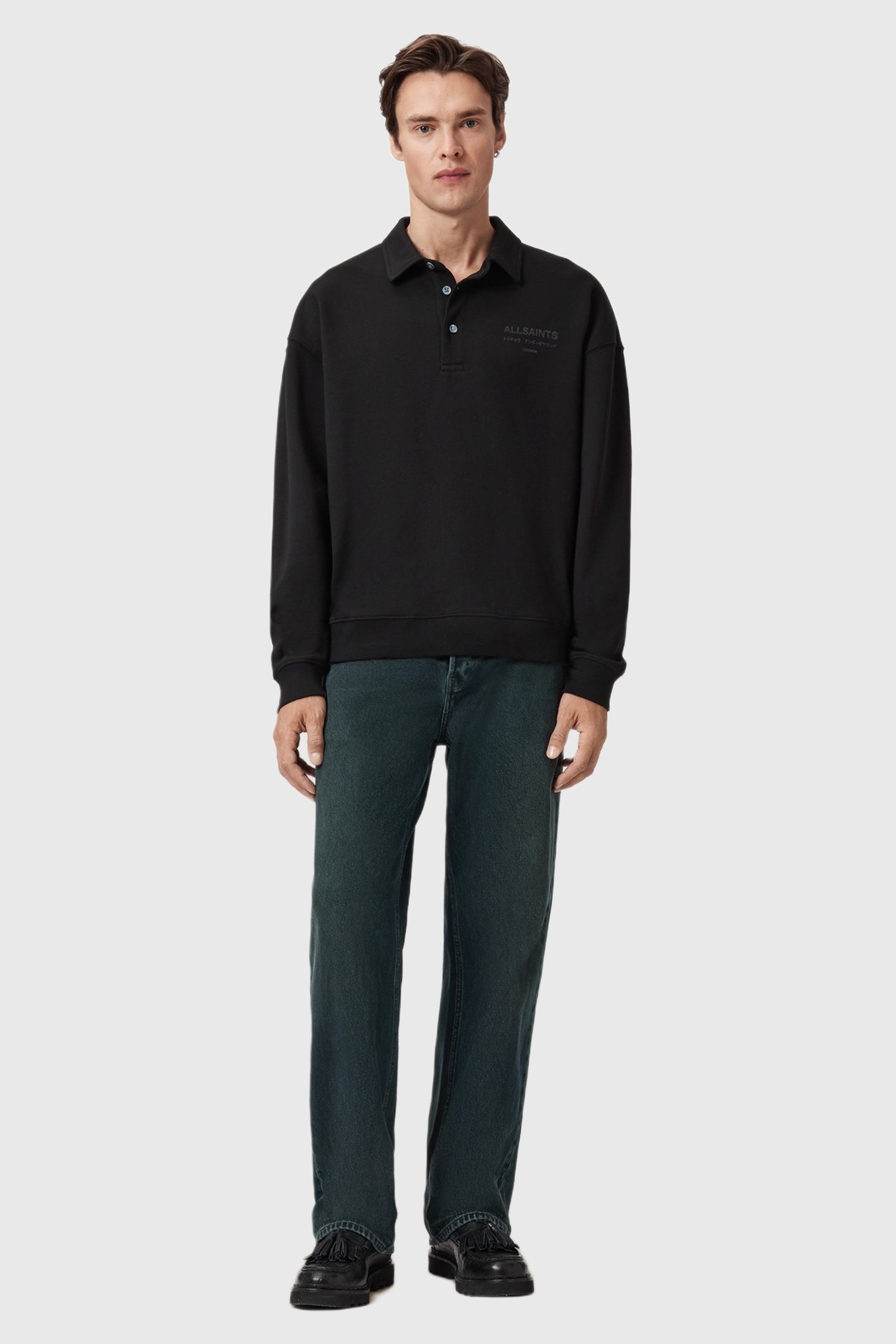 XANDER SWEAT POLO JET BLACK 5