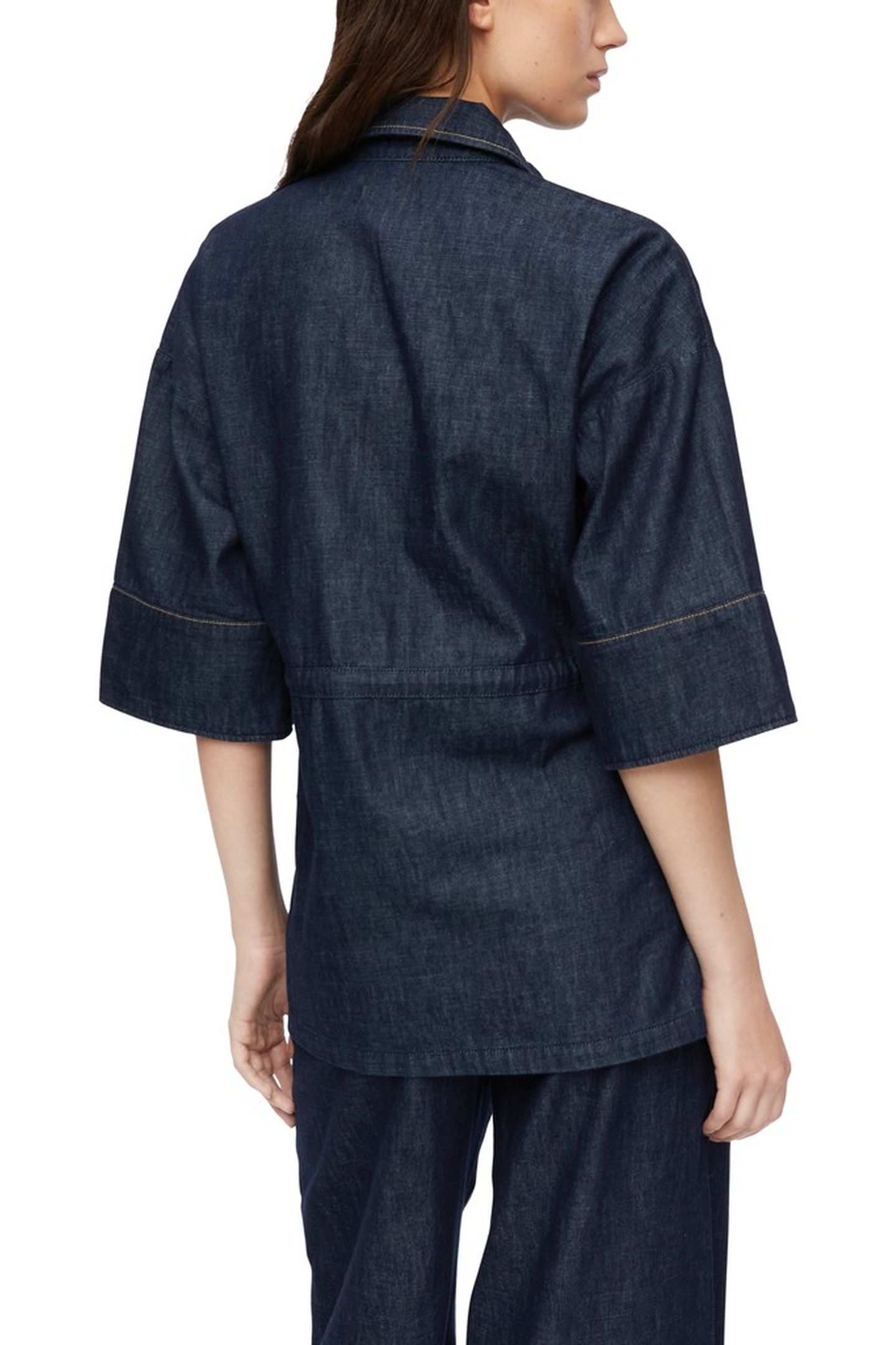 COMMA BLOUSES BLUE DENIM 2