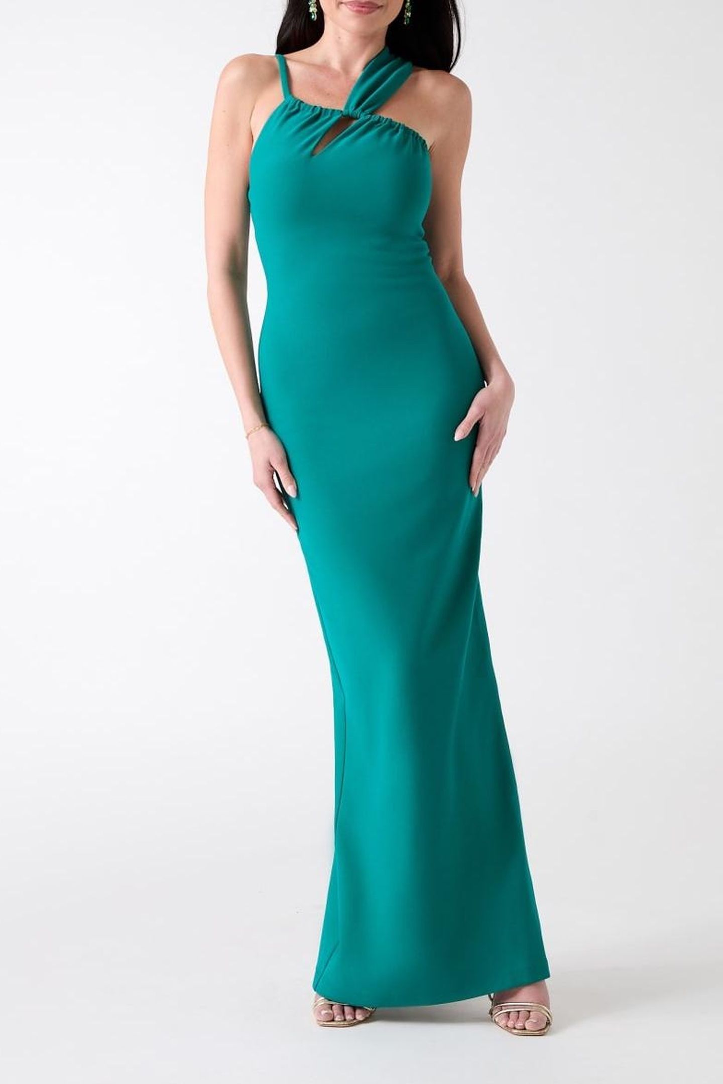 ZURI DRESS VIOLET TEAL 2