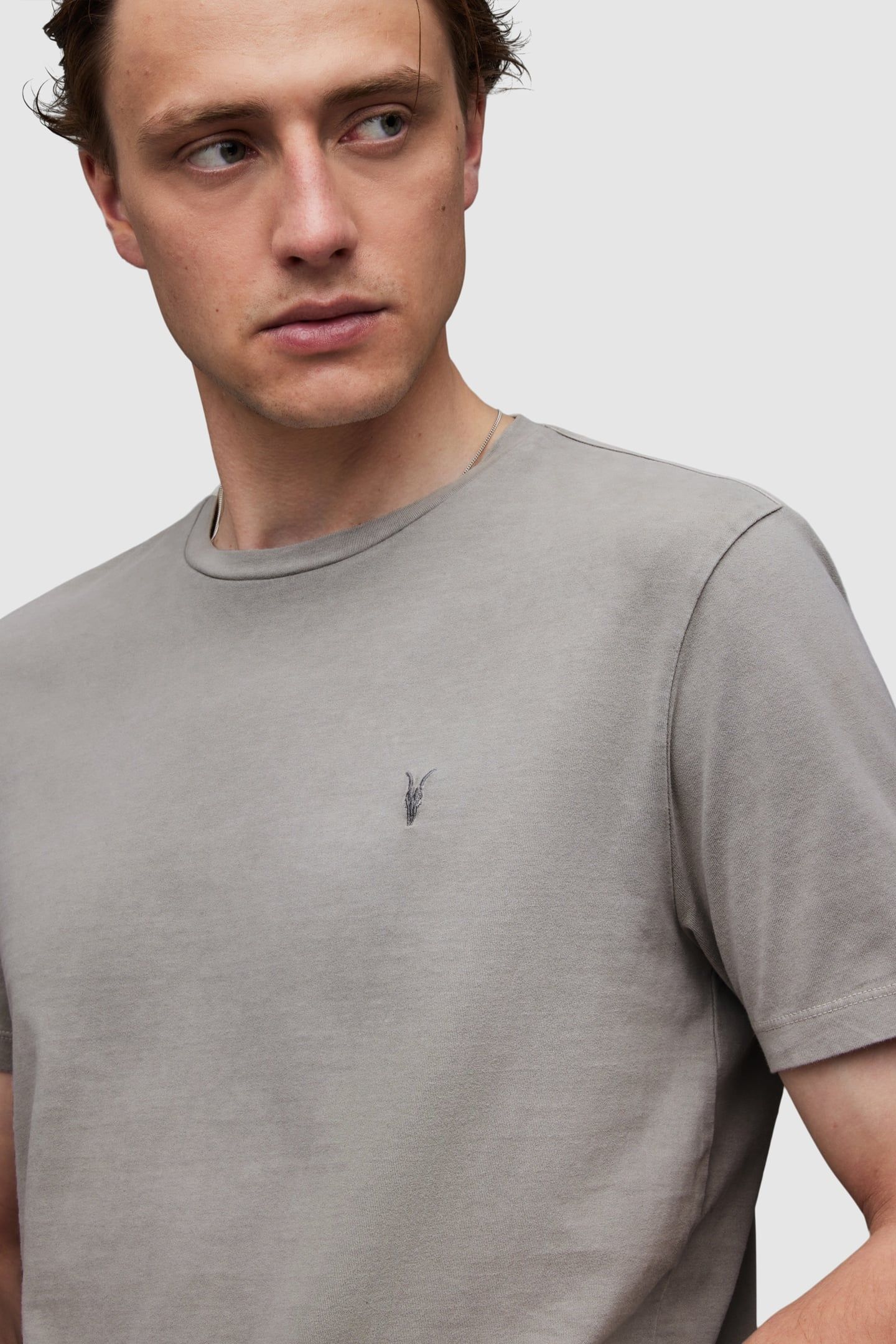 OSSAGE SS CREW STONE TAUPE 5