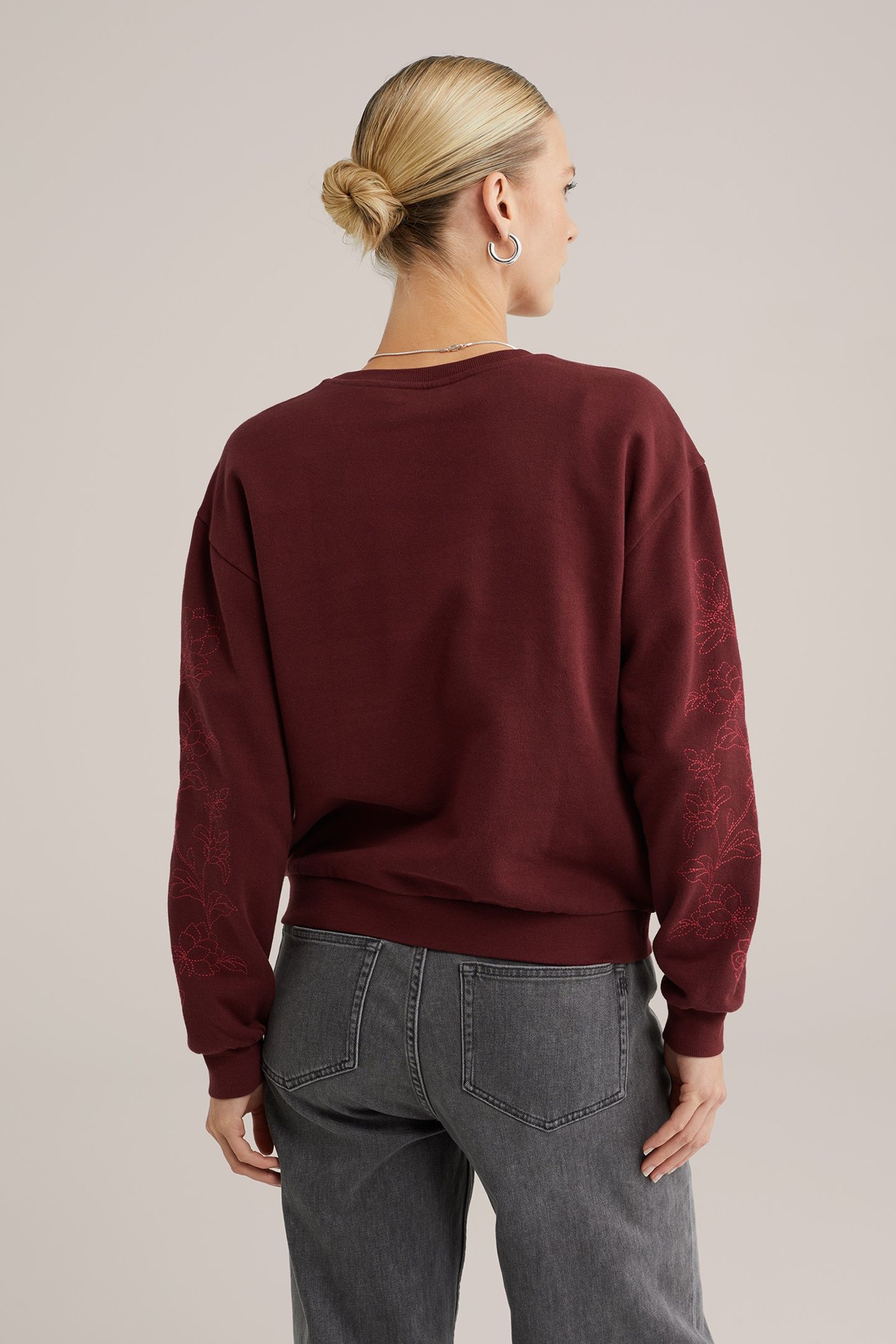 SWEATER BURGUNDY RED 3