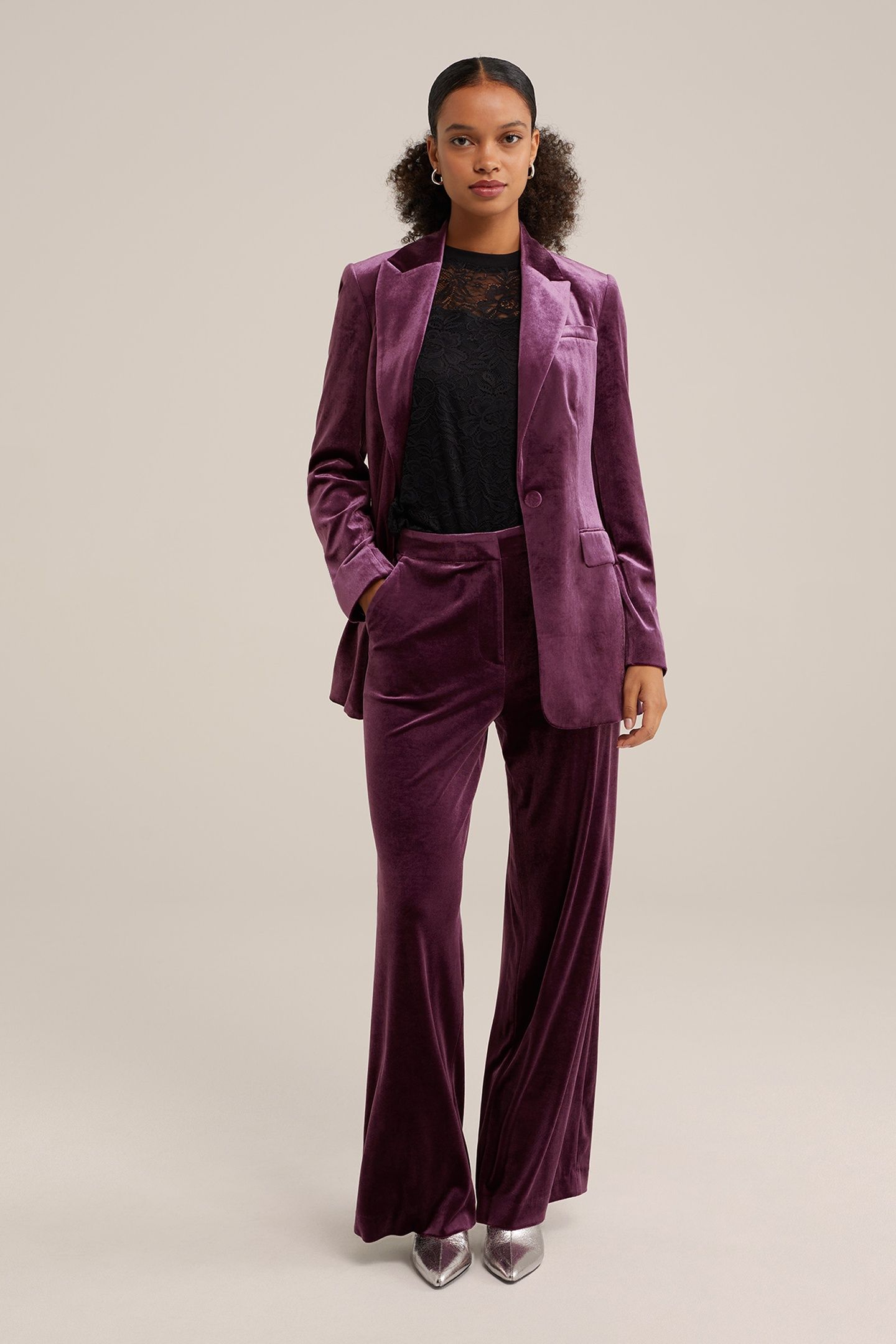 BLAZER DARK PURPLE 2