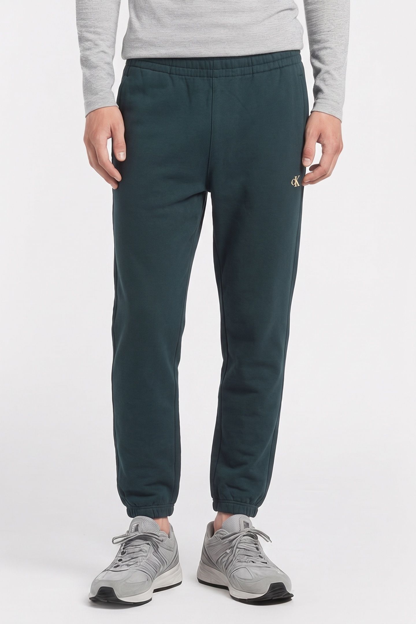 EU 350TERRY MONOGRAM SWEATPANTS NURTURE NAVY 1