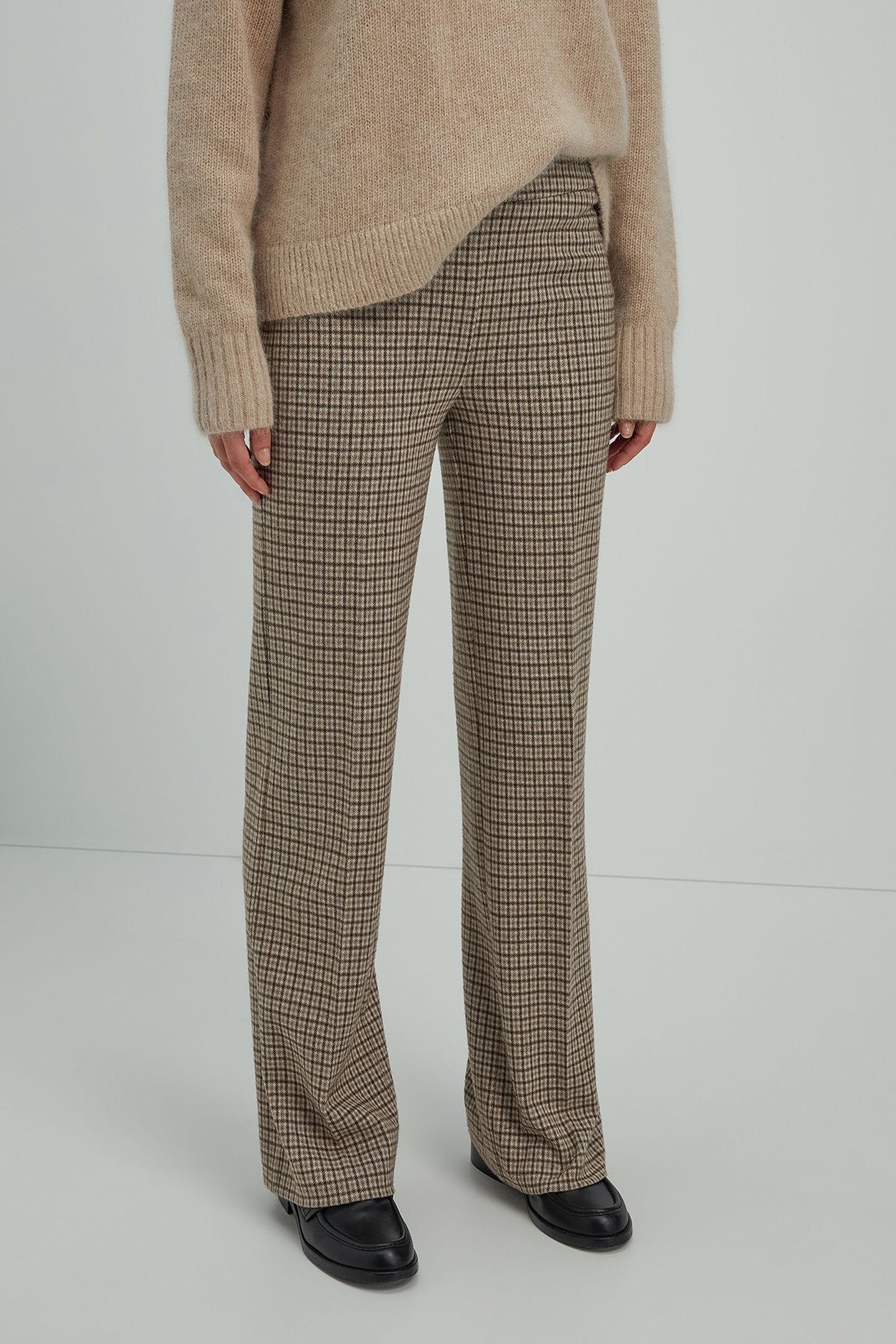 KYANO PANTS SAND CHECK 1