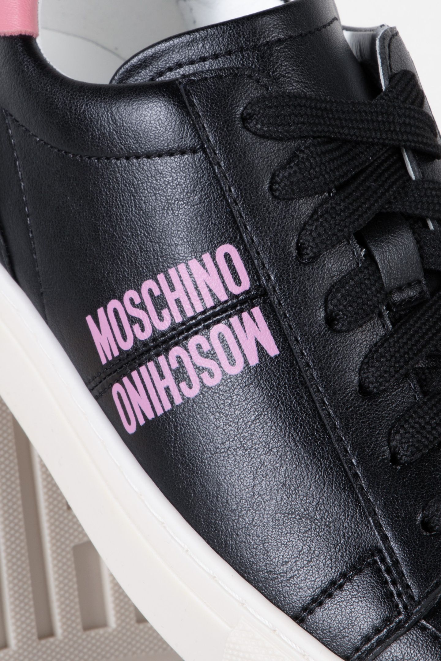 CALFSKIN SNEAKERS BLACK 4