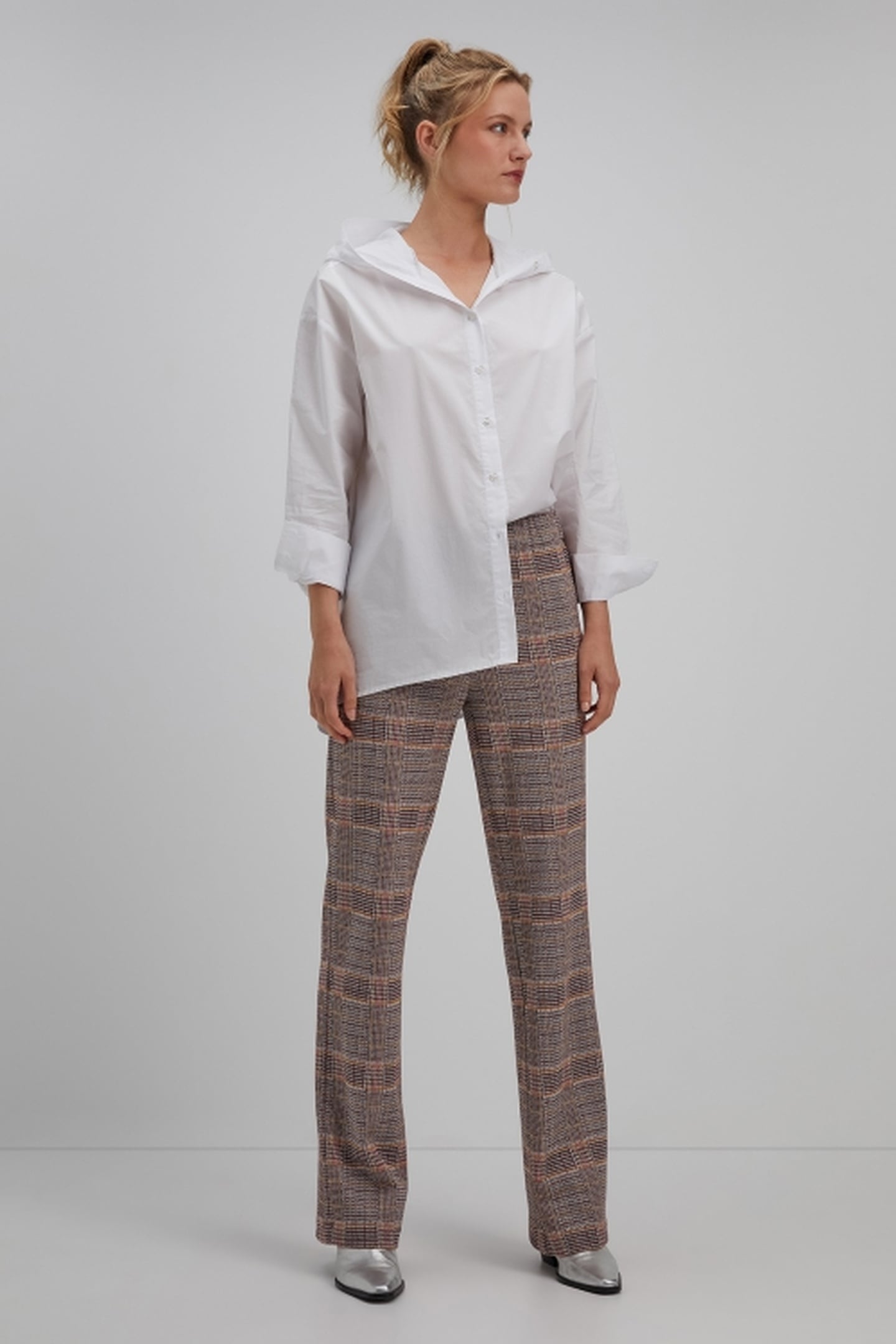 KYANO PANTS MULTI COLOUR DARK CHECK 2