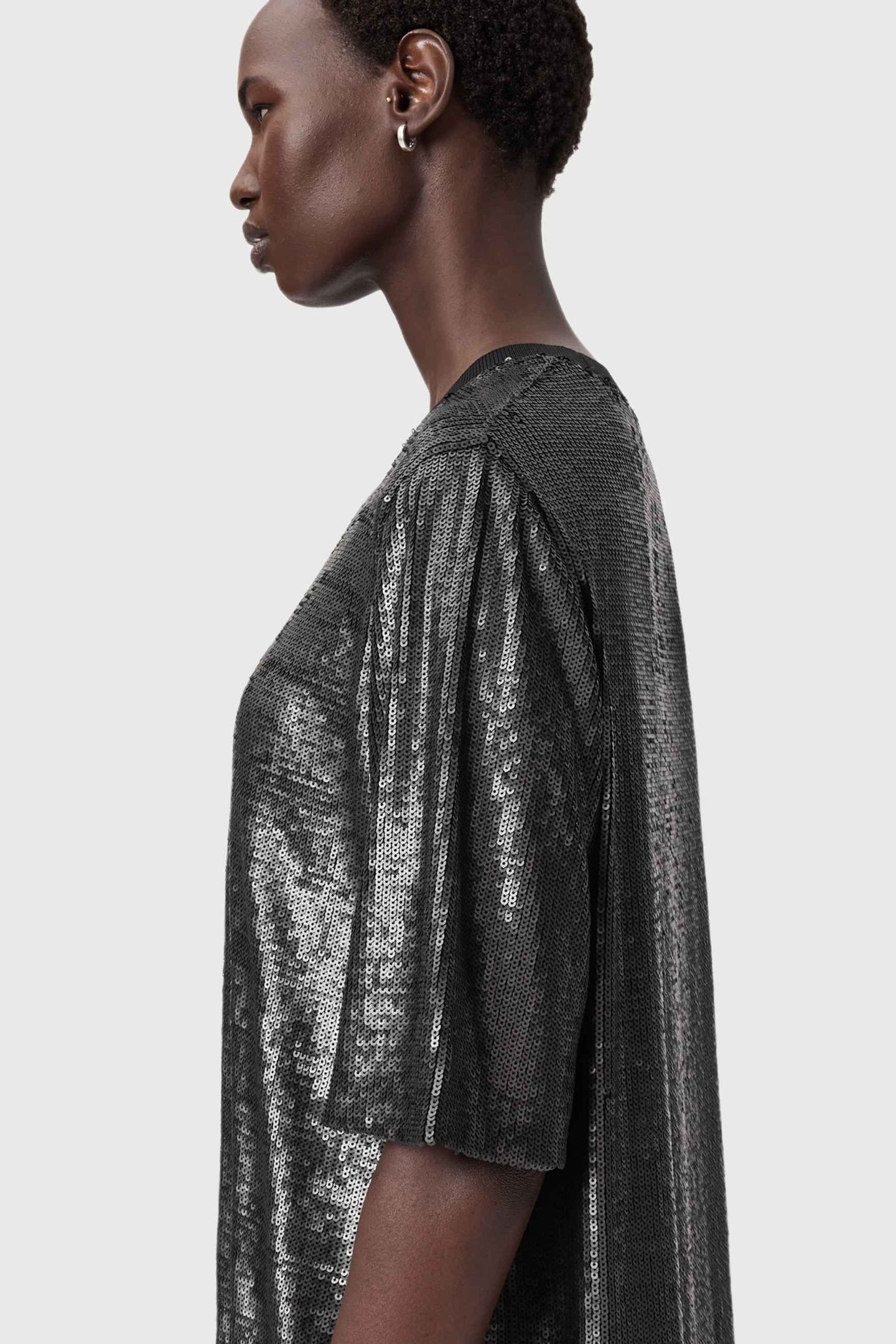 ANNA JUELA DRESS MATTE BLACK 5