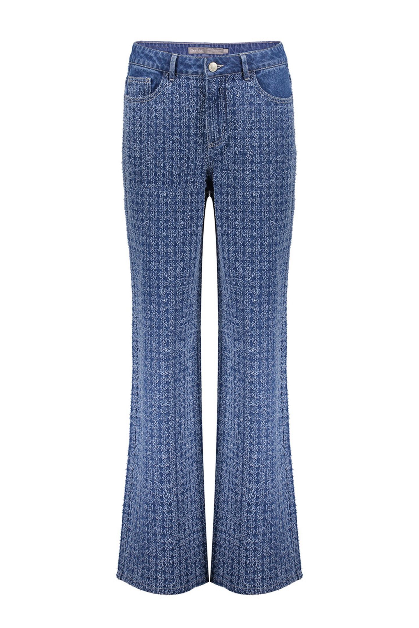JEANS WIDE STONEWASH DENIM 1