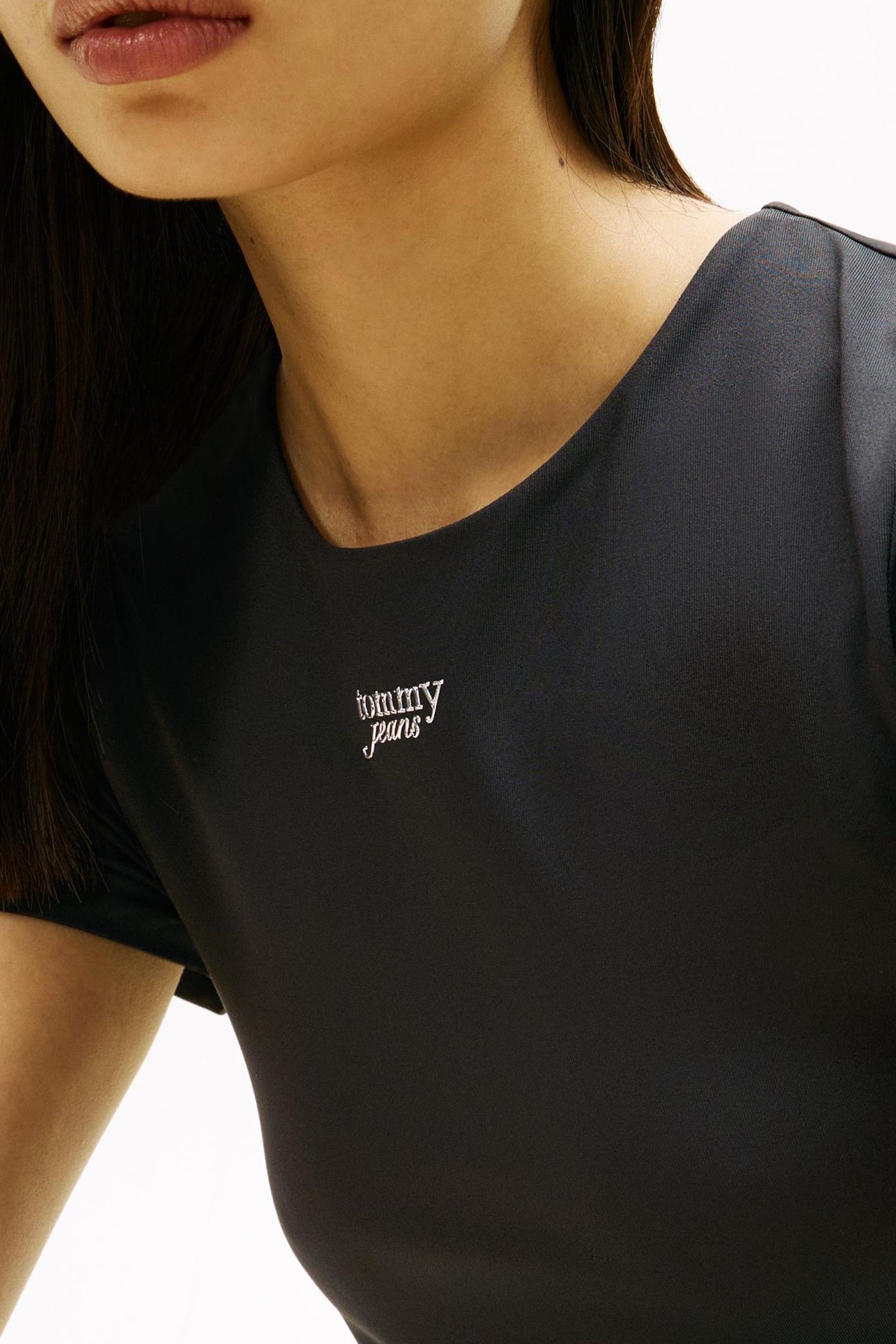 SLIM SILVER T-SHIRT BLACK 5