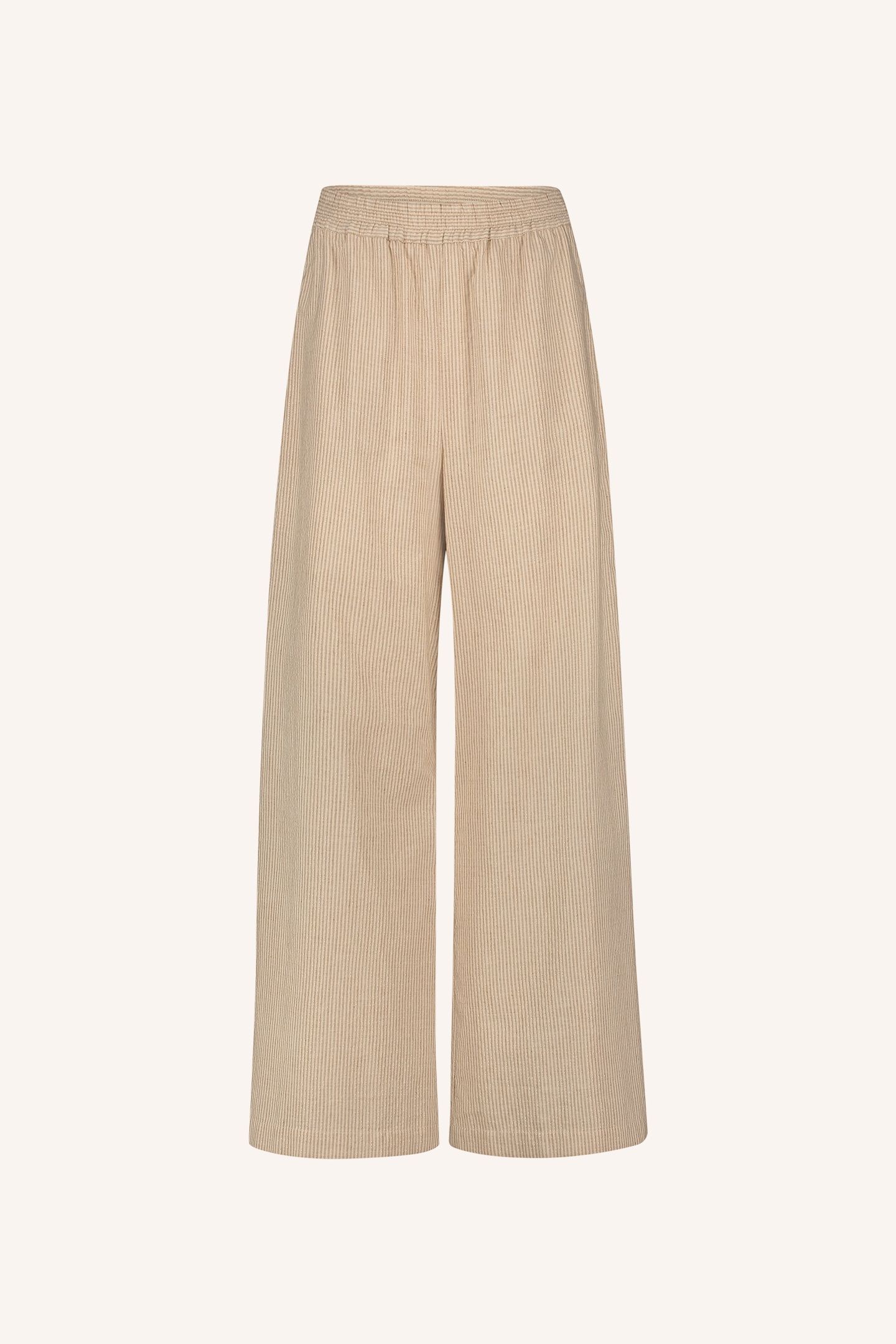 RANDY LUREX STRIPE PANTS COPPER LUREX STRIPE 6