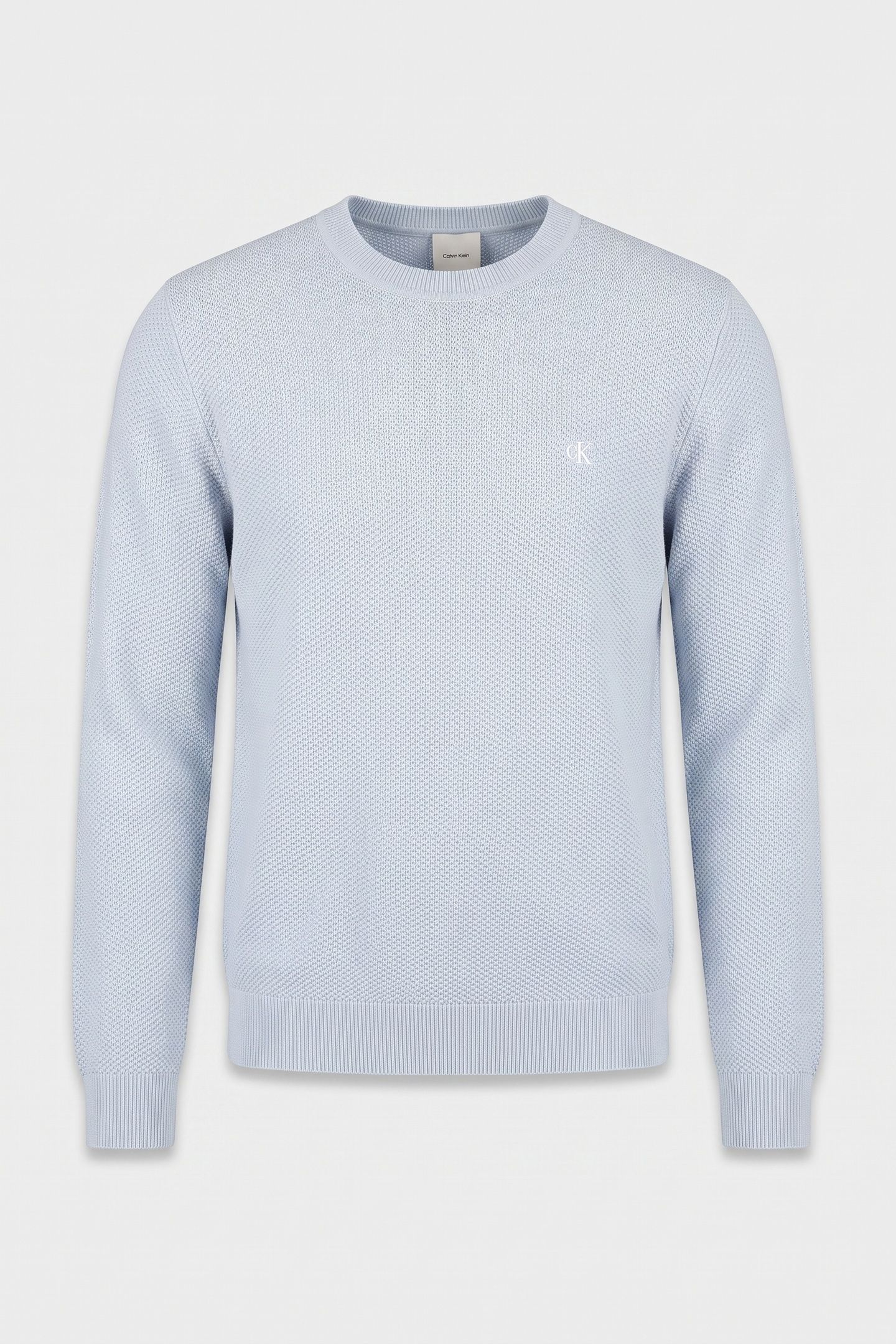 LS TEXTURED COTTON SWEATER PLEIN AIR 3