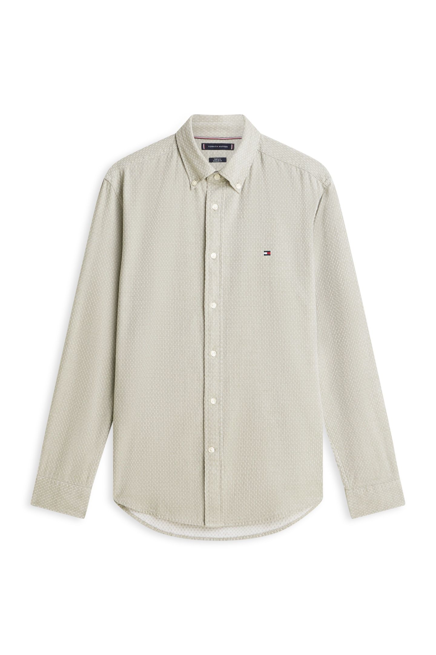 FLEX DOBBY SF SHIRT DARK ARTICHOKE 4