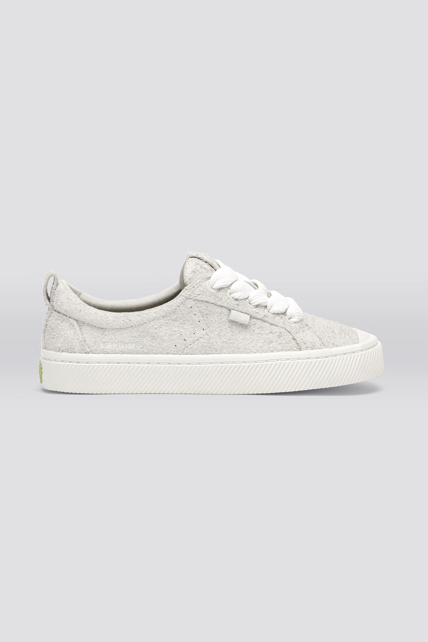 OCA HAIRY SUEDE SMOKE WHITE 1