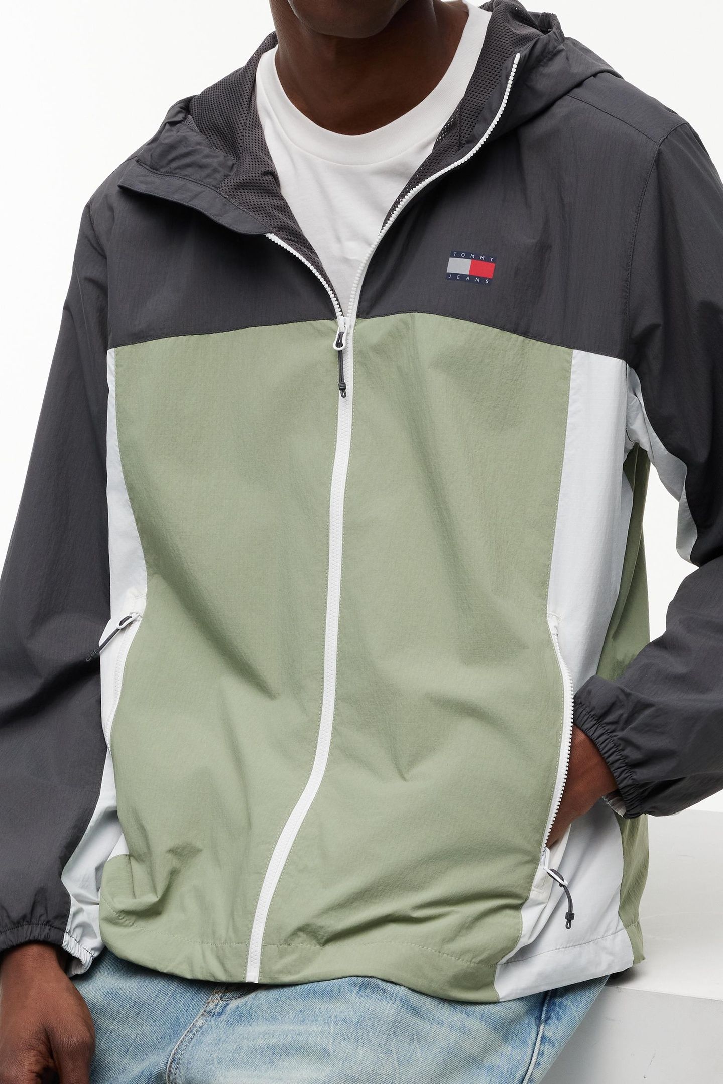CHICAGO PACKABLE JACKET SPRING OLIVE MULTI 5