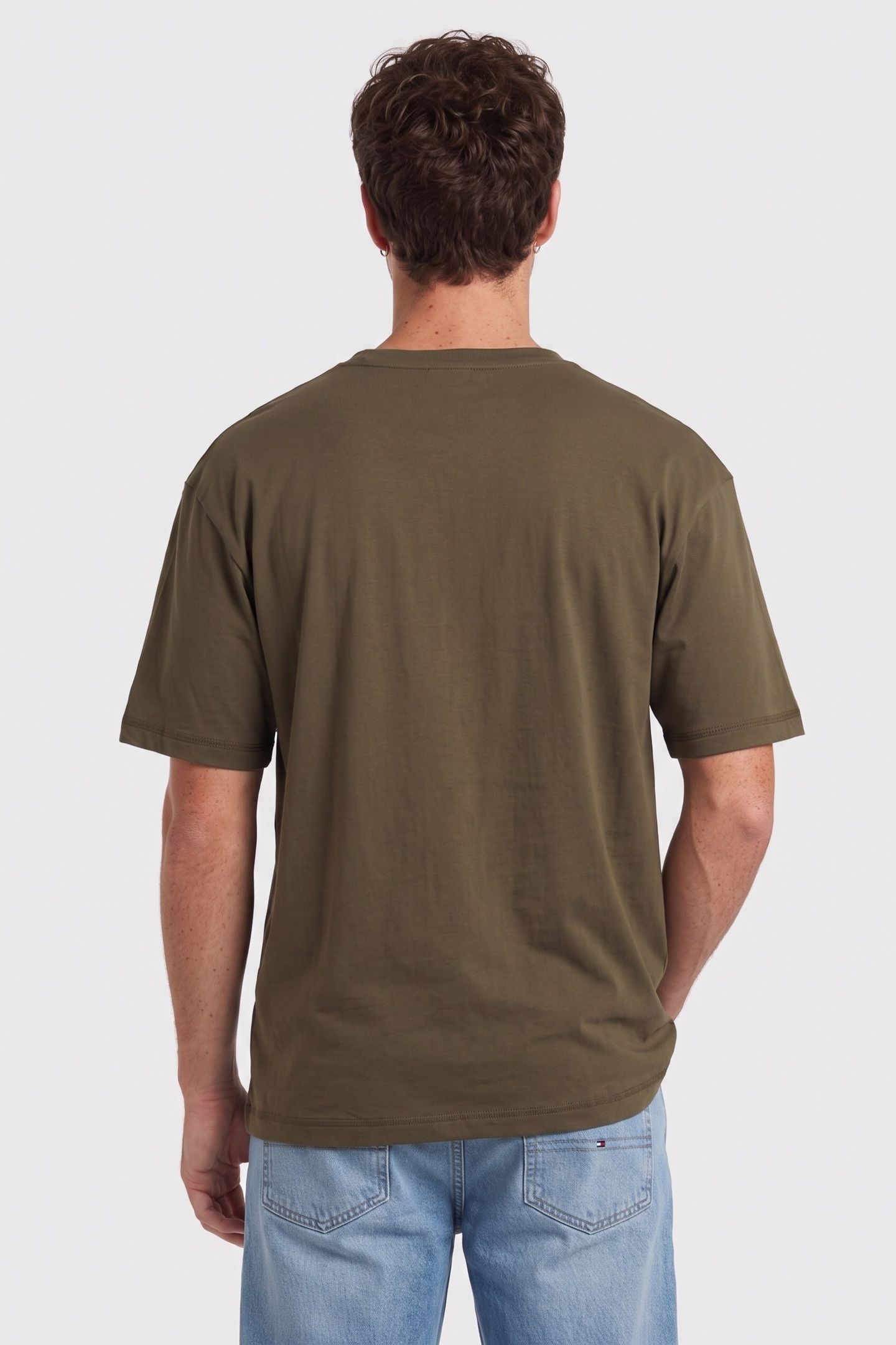 SS LOGO TEE ARMY GREEN 2
