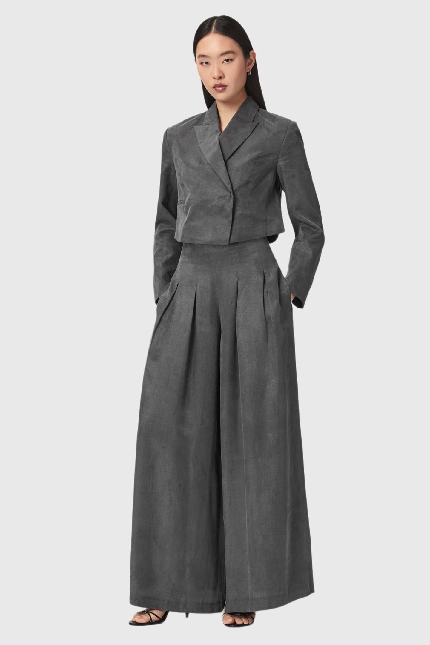 MARRLO BLAZER GRAPHITE BLUE 1
