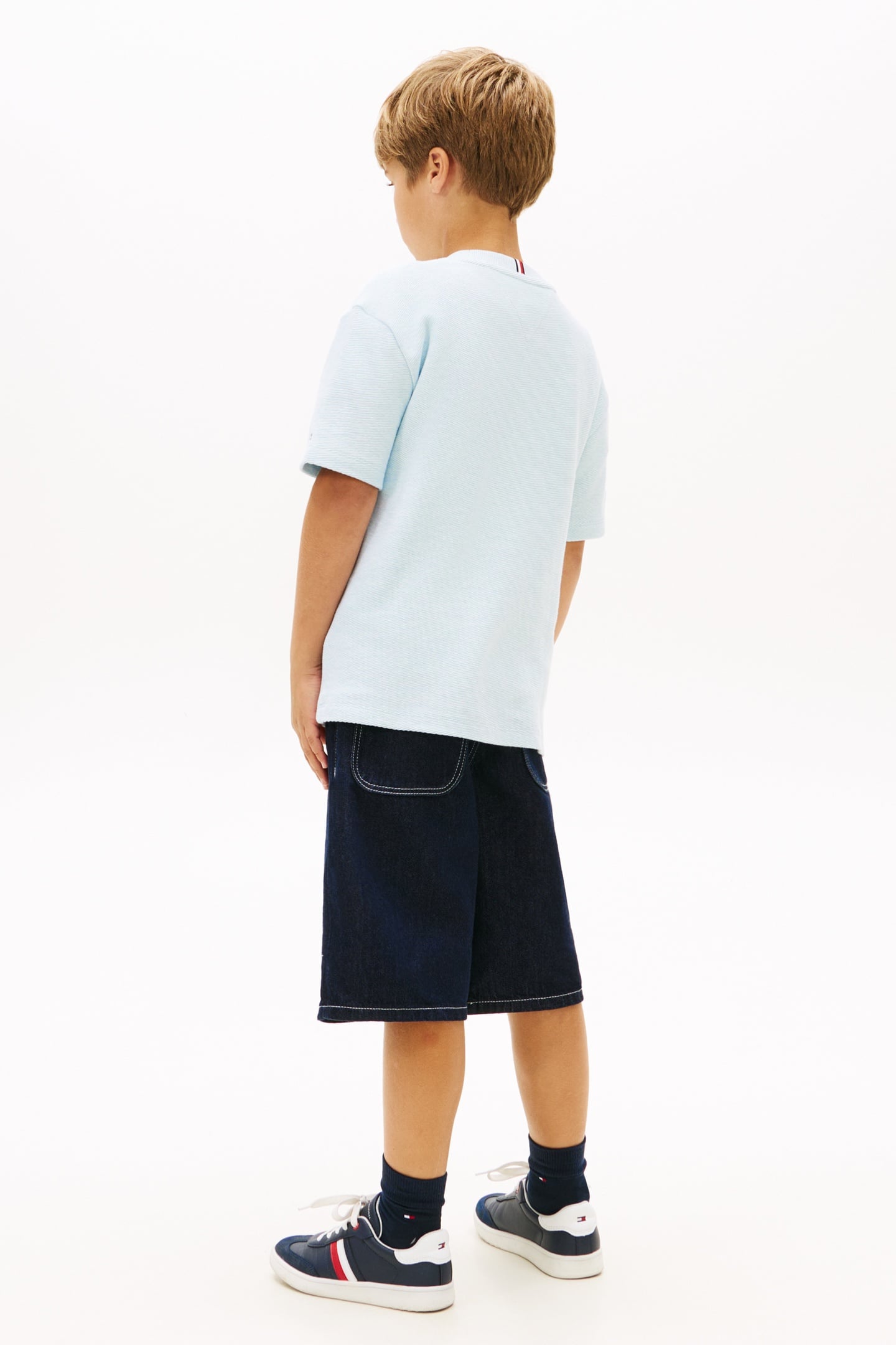 BOYS TH SCRIPT JERSEY KEEPSAKE BLUE 2