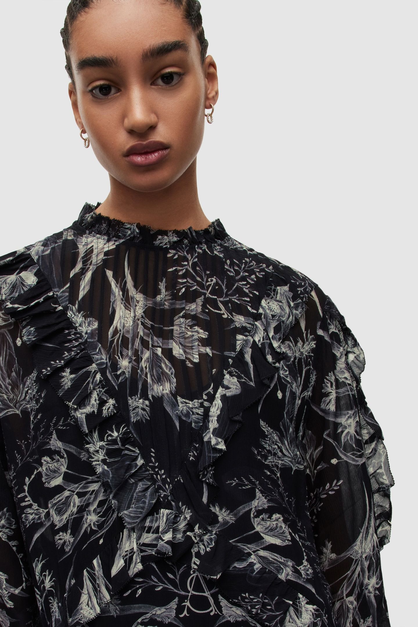TESSA AURELIA DRESS BLACK 5