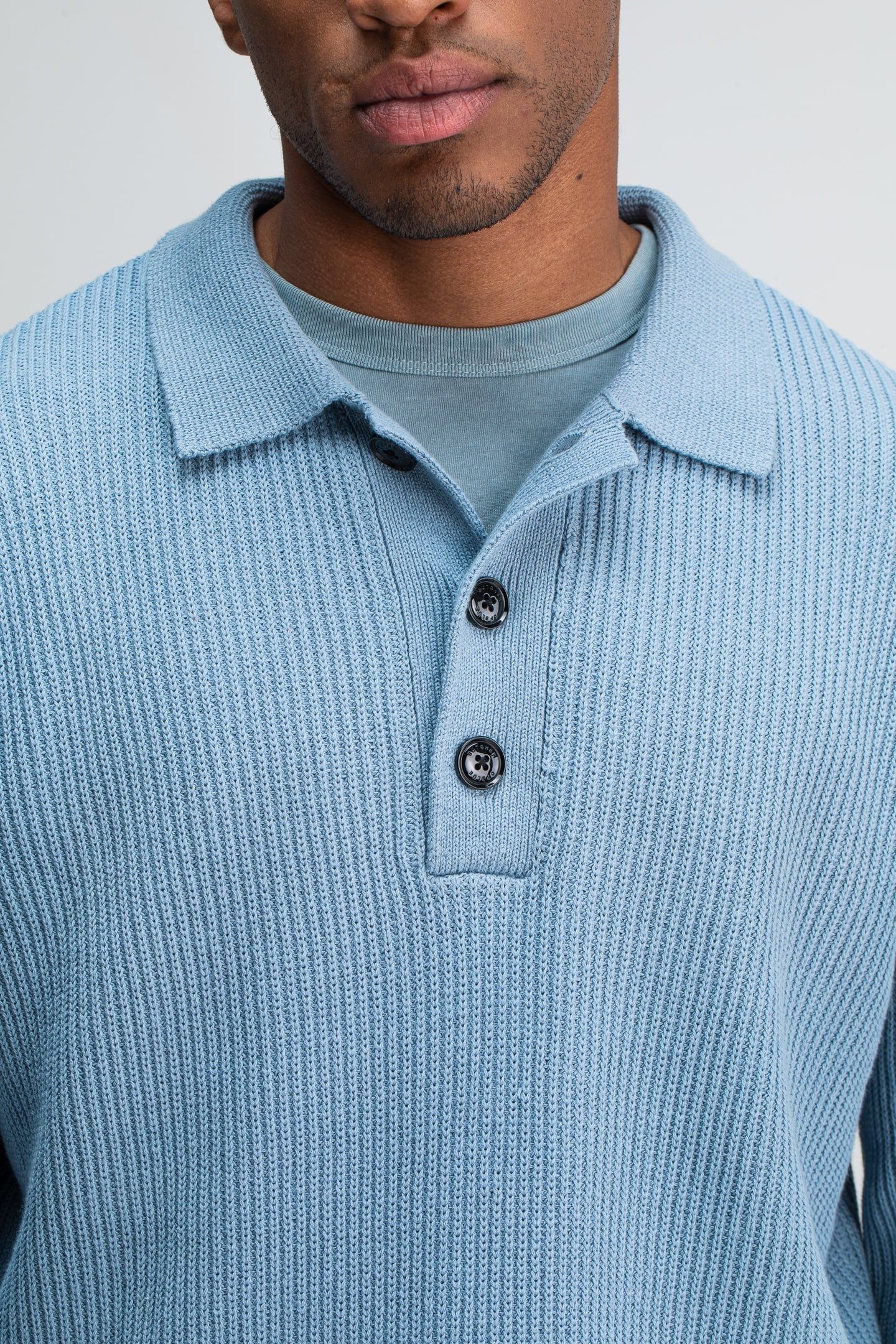 GALWAY POLO LS HORIZON BLUE 5