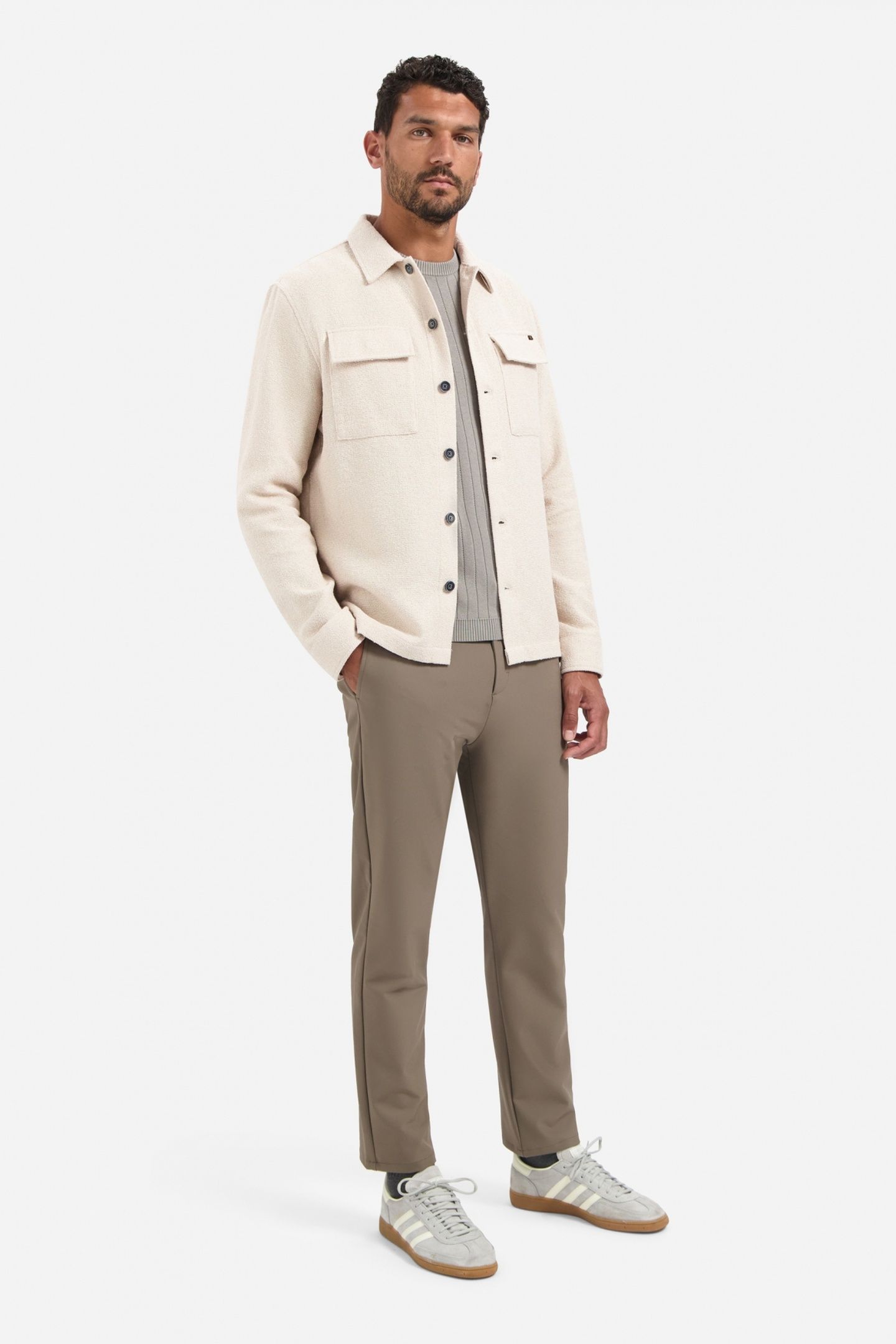 OVERSHIRT FULL BUTTON STRETCH KIT 2