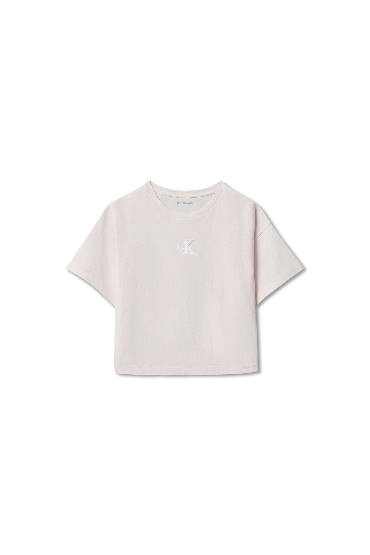 GIRLS LOGO BOXY T-SHIRT MANGANO CALCITE 4