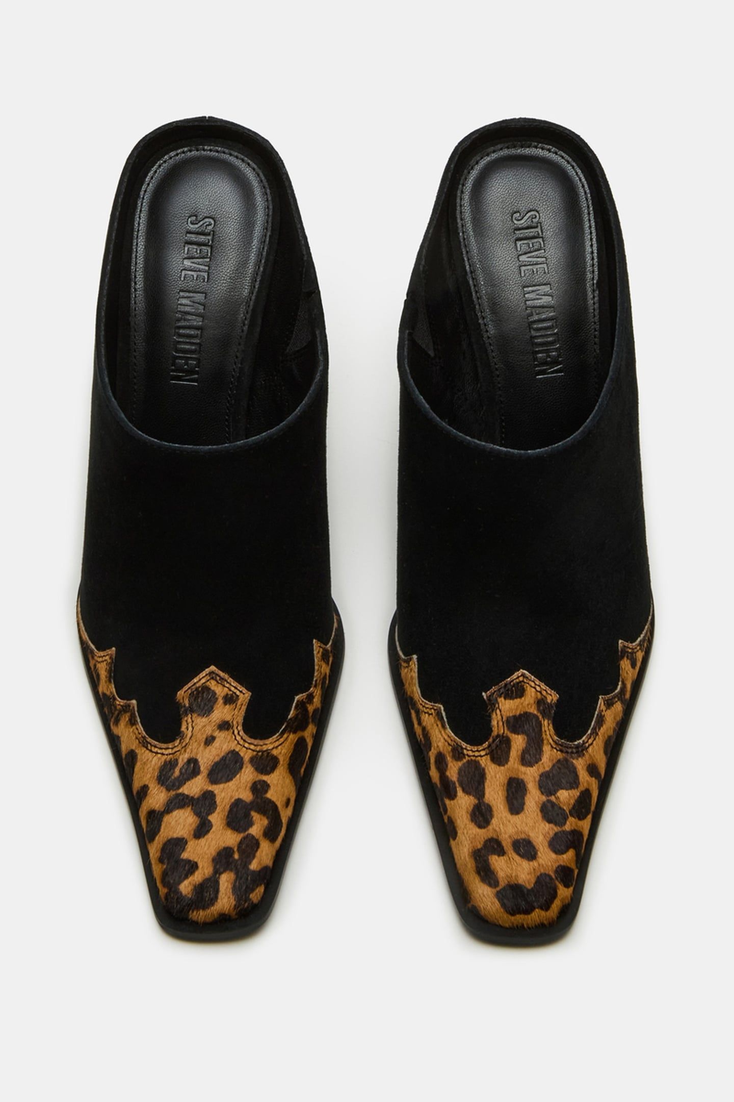 HOUSTON-H MULES BLACK SUEDE 4