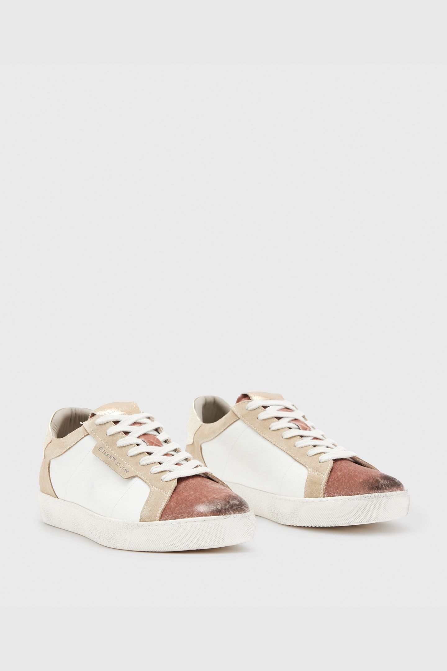 SHEER SNEAKER CHALK WHITE/PINK 3