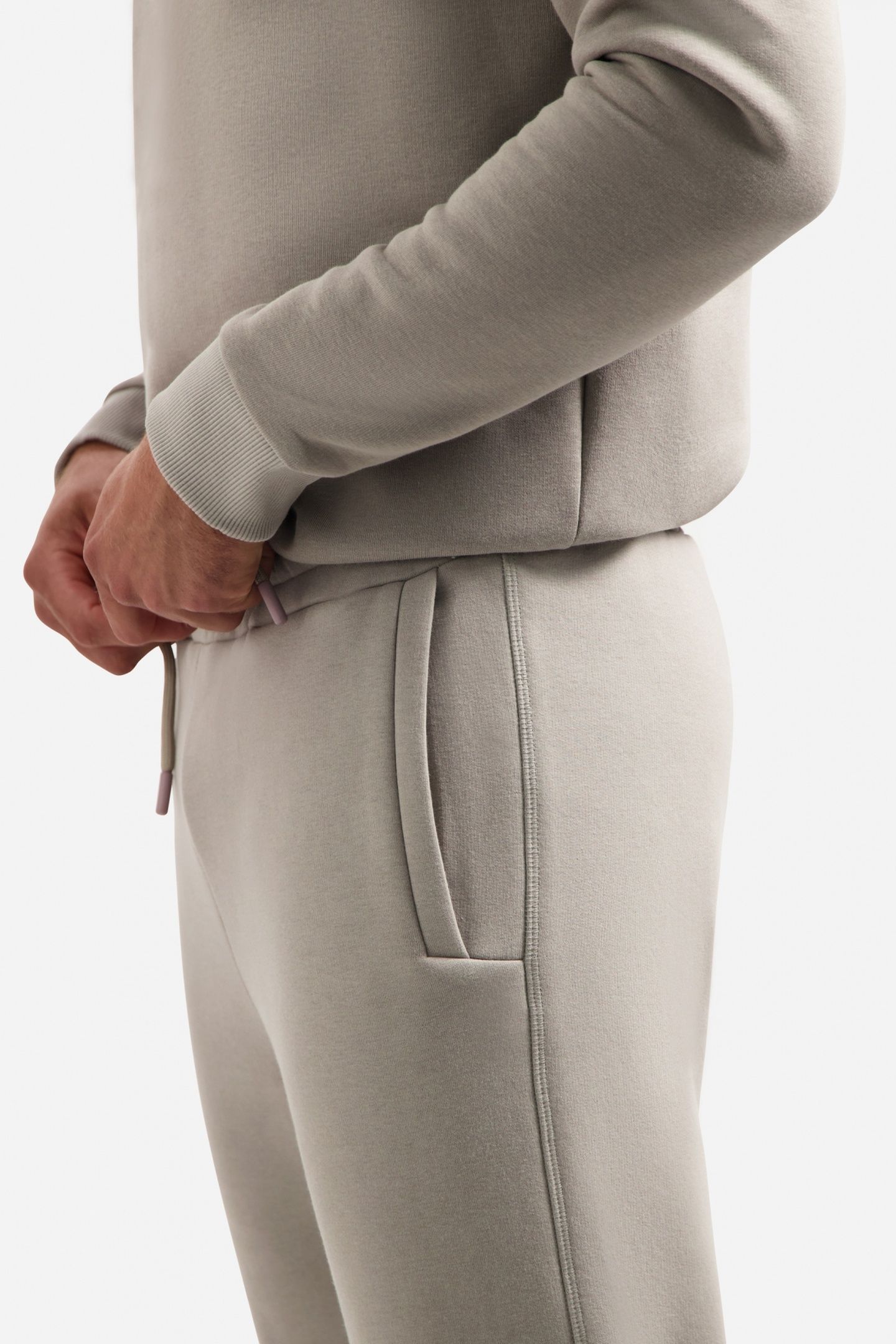 PANTS RELAX FIT BRUSHED INSIDE CLAY 7