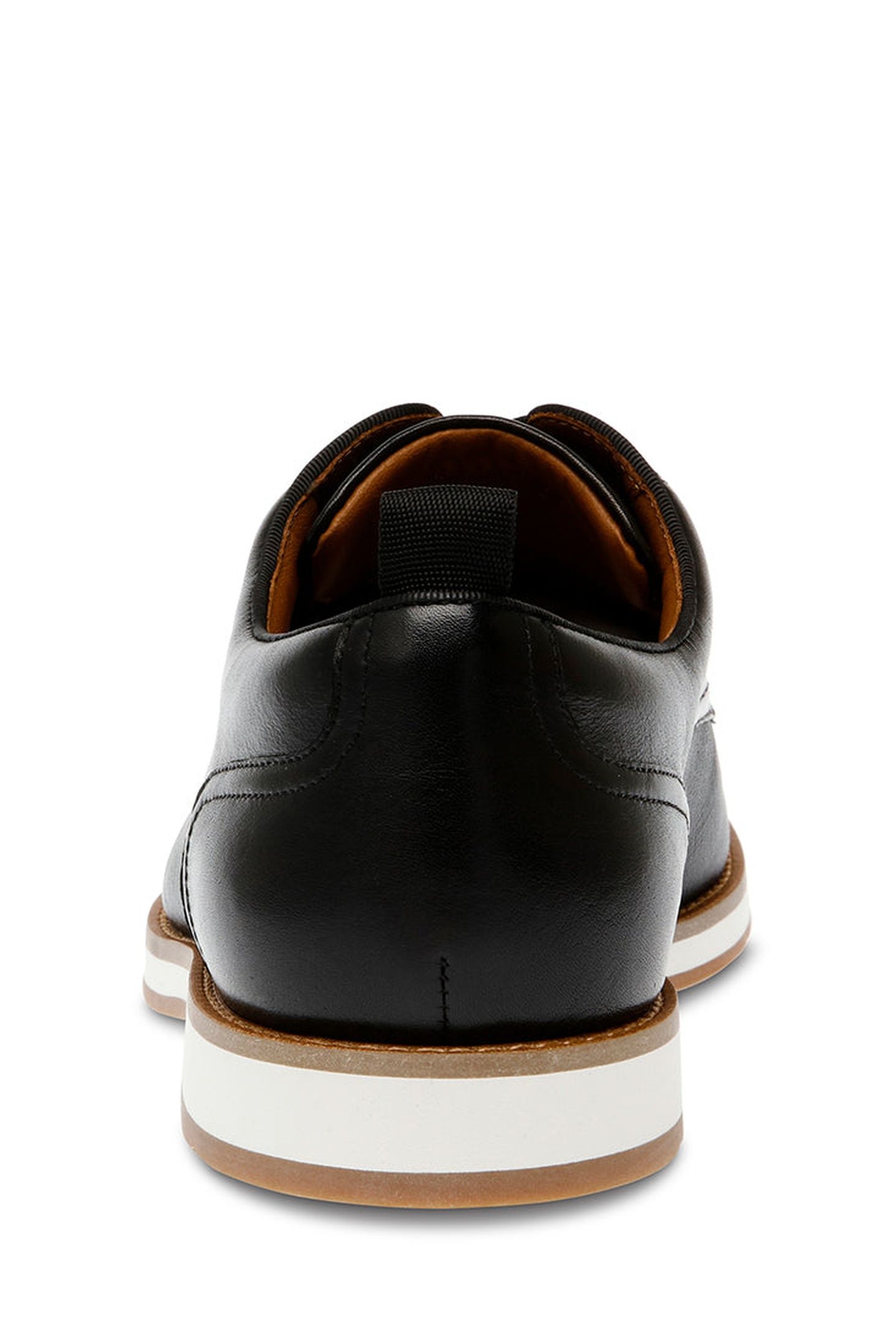 SPENTLY CASUAL SHOES BLACK LEATHER 4