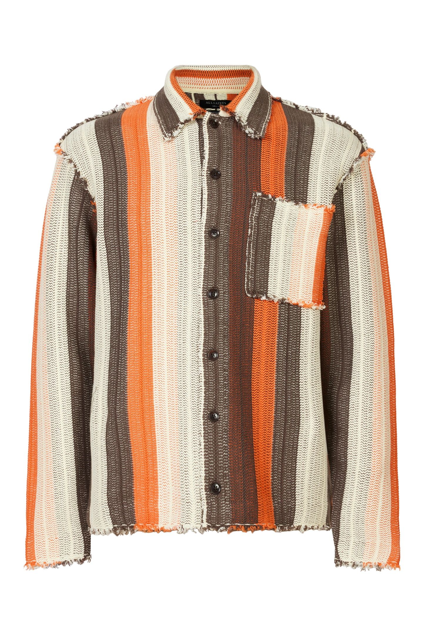 TRUCK CARDIGAN ECRU/BITTER BROWN 6