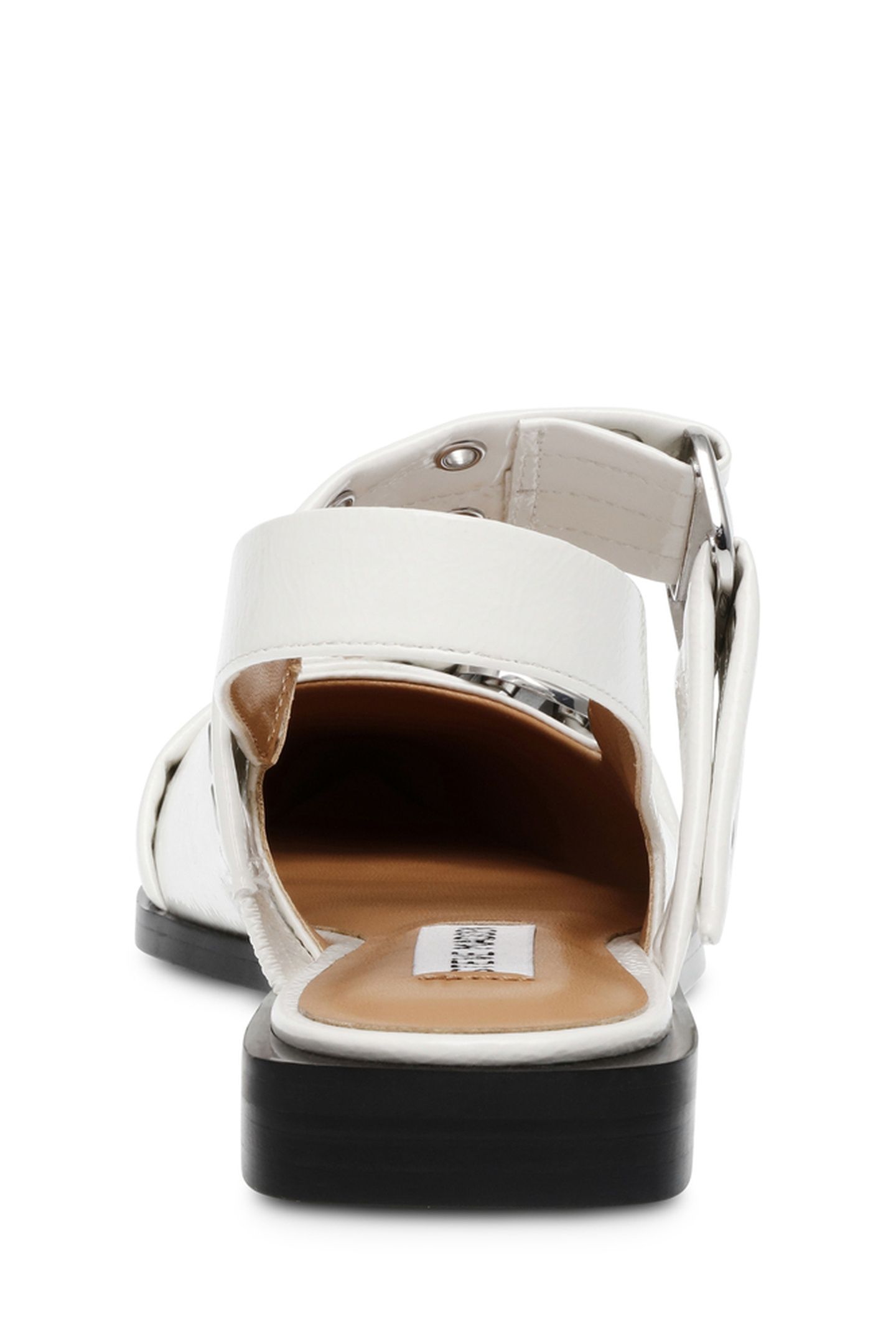 GRAND AVE FLAT SHOES WHITE PATENT 4